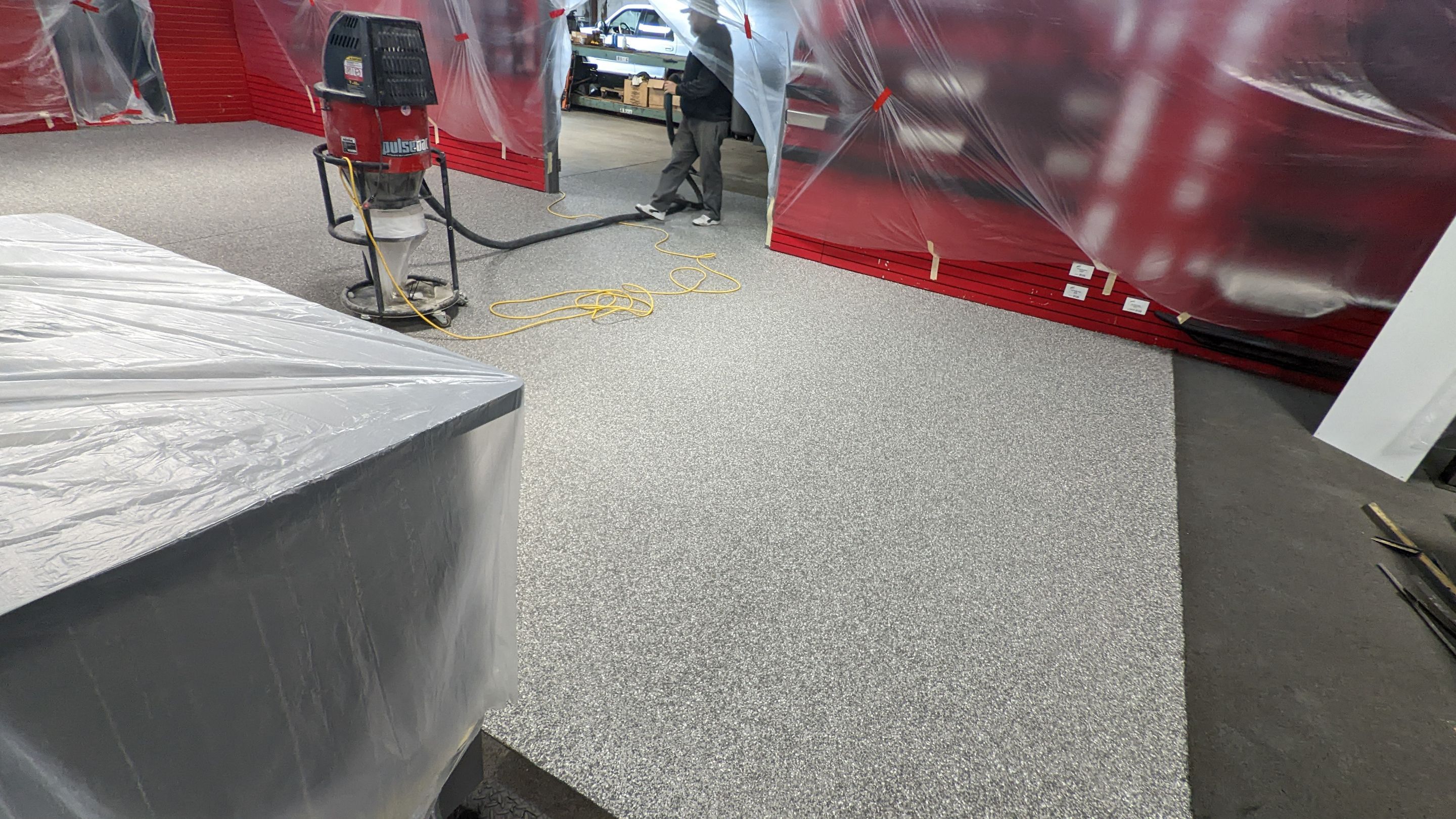 Commercial Showroom Transformation in Silvercreek by Croc Coatings, LLC