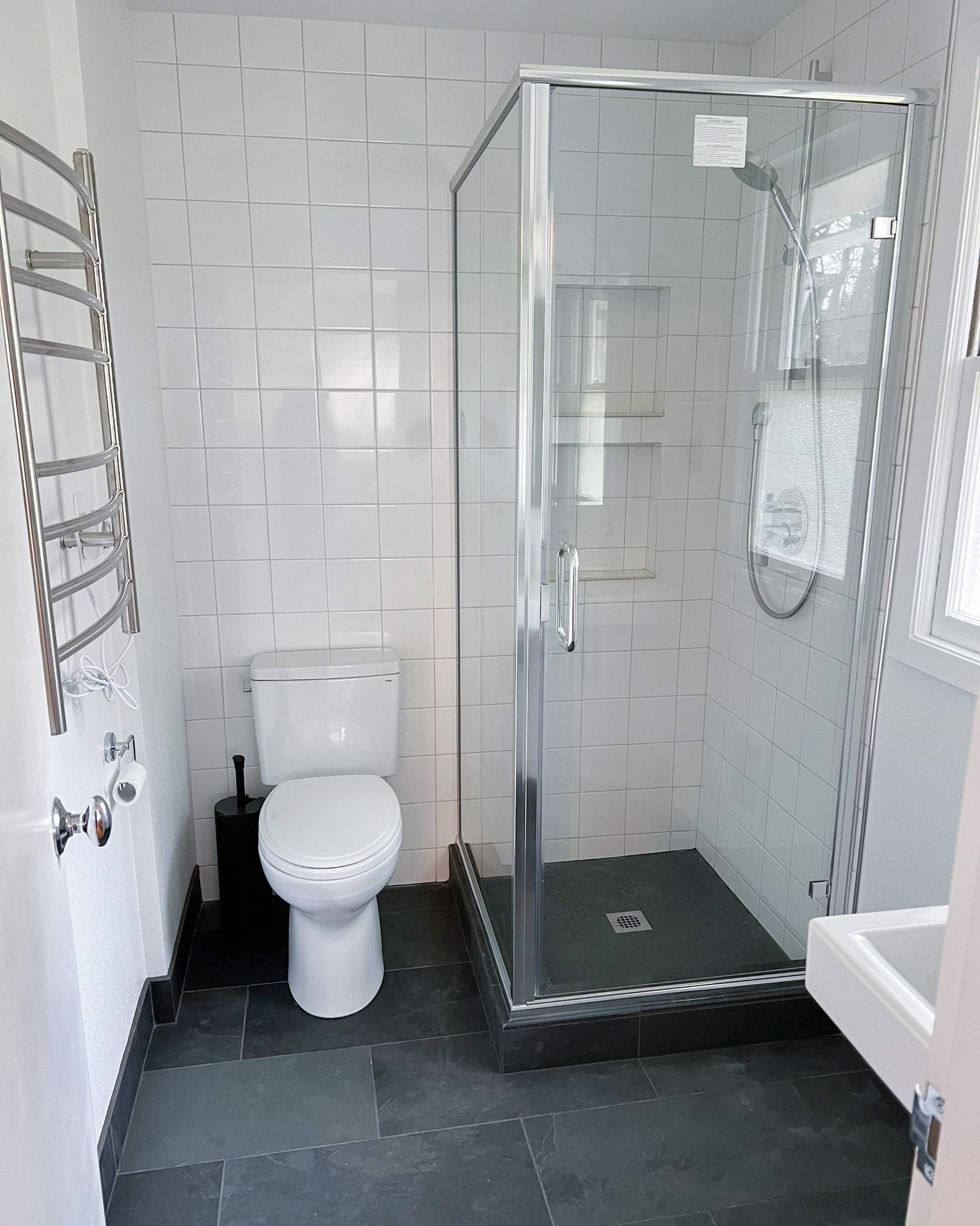Bathroom Remodel using Tile by Villegas Remodeling, LLC