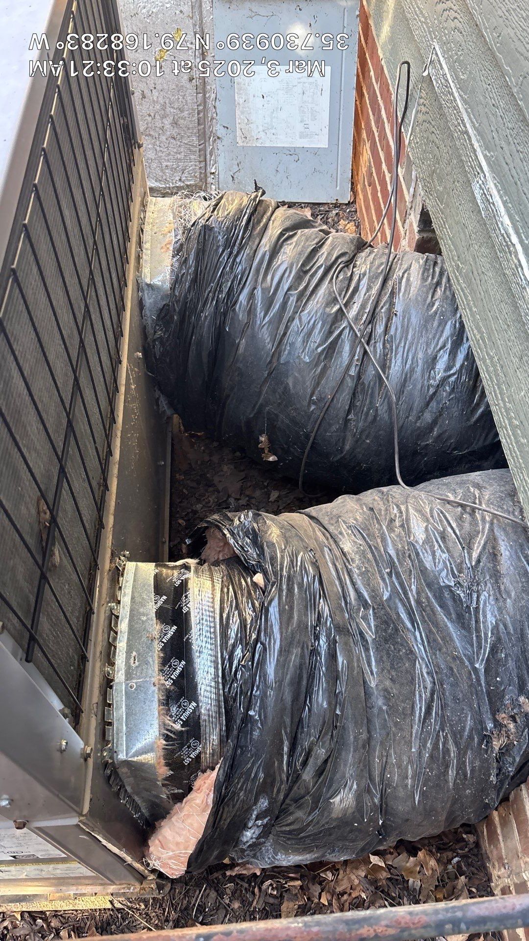 Trane Gas Package Unit Replacement by Nick's Mechanical LLC.