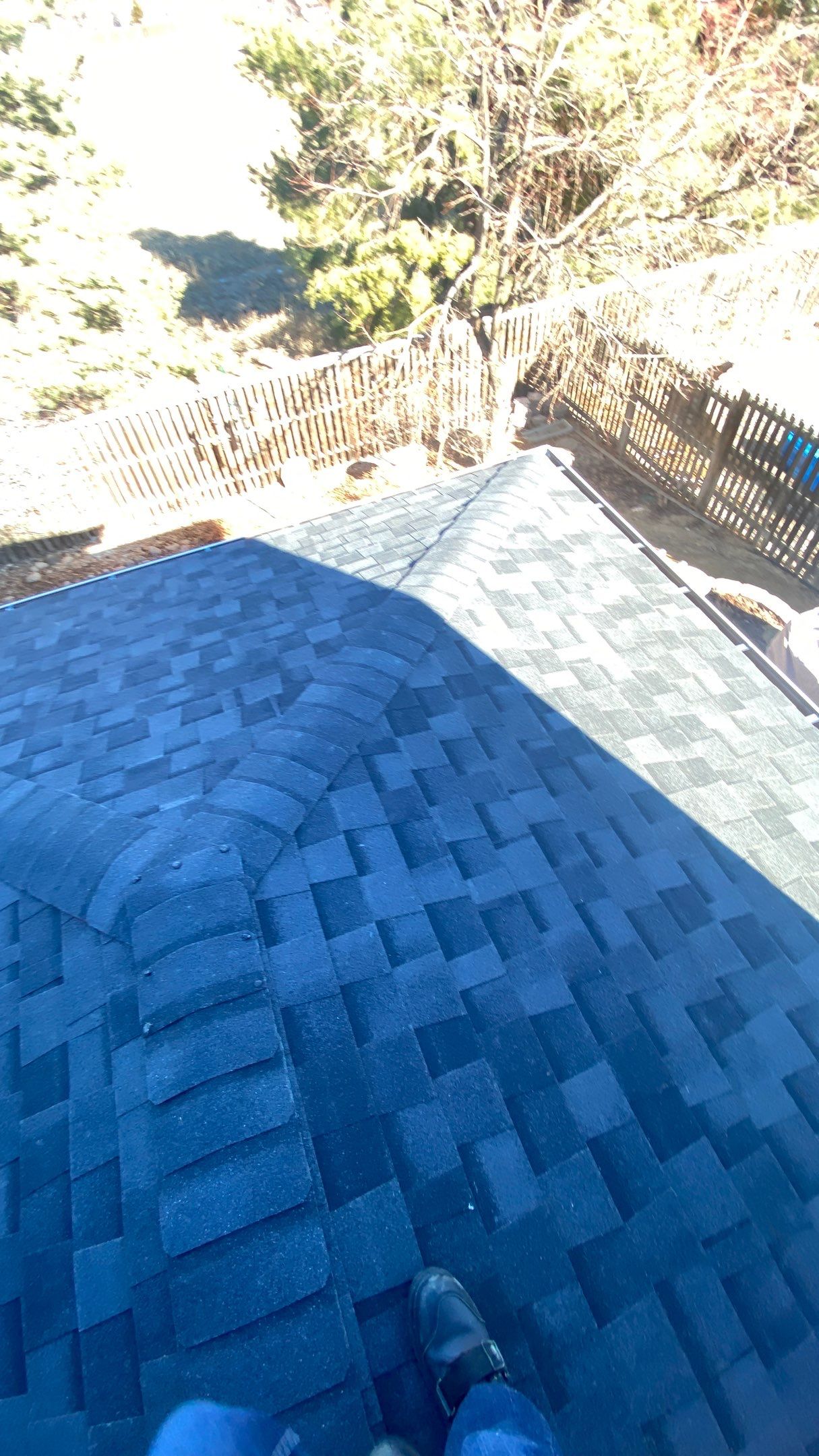 Resdiental Hail Damage Roof Replacement using Certainteed Northgate by Black Belt Roofing