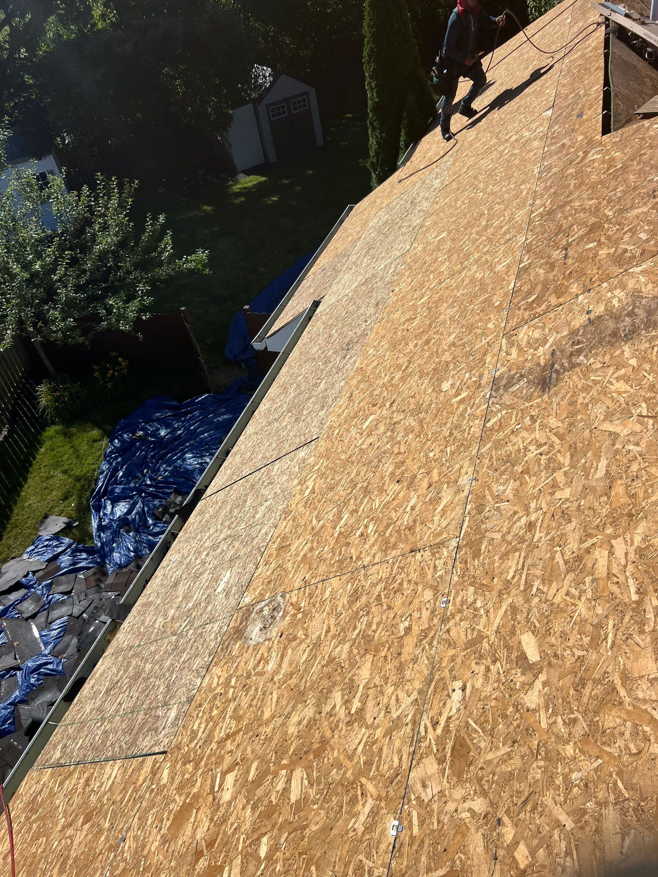 Residential Roofing Installation using IKO dimensional shingles by SOS Home Ohio 