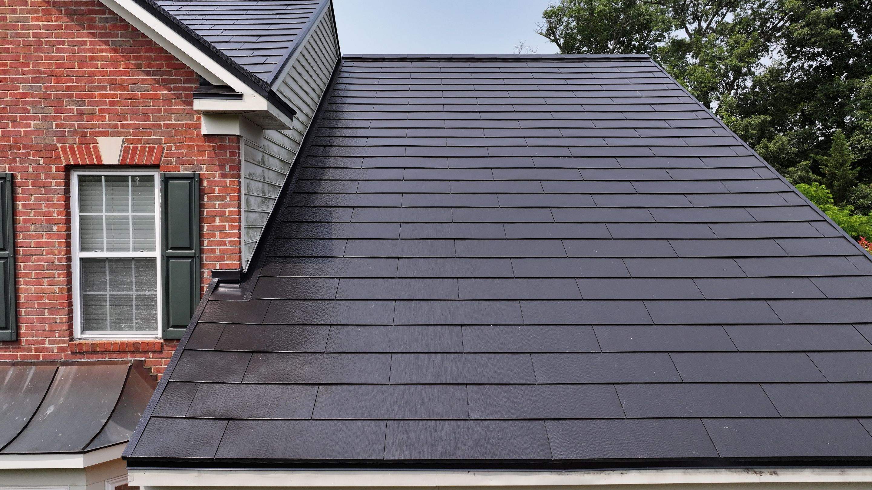New Tesla Solar Roof in Maryland by American Home Contractors
