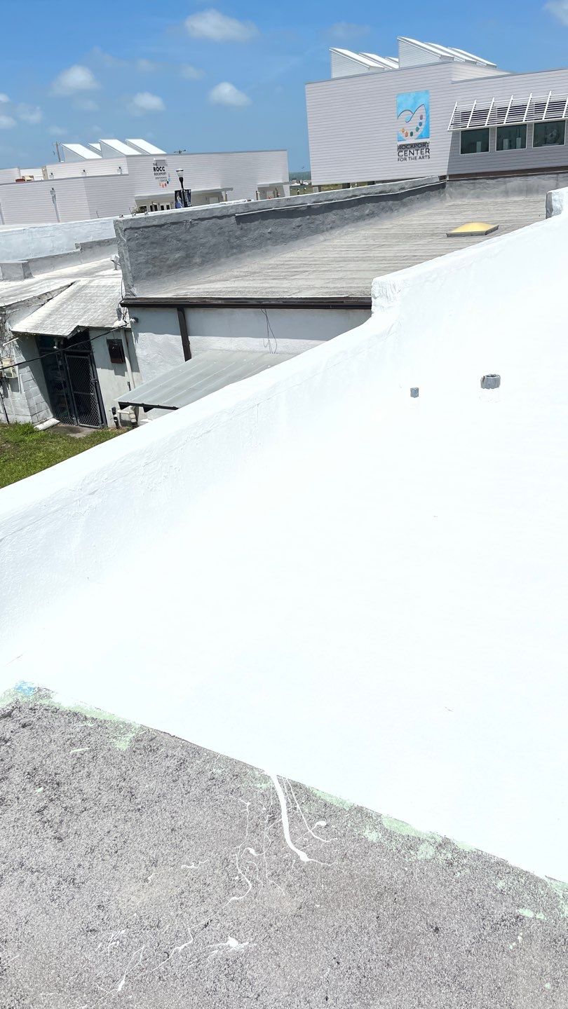 Market Street Coating by Bayfront Roofing and Construction
