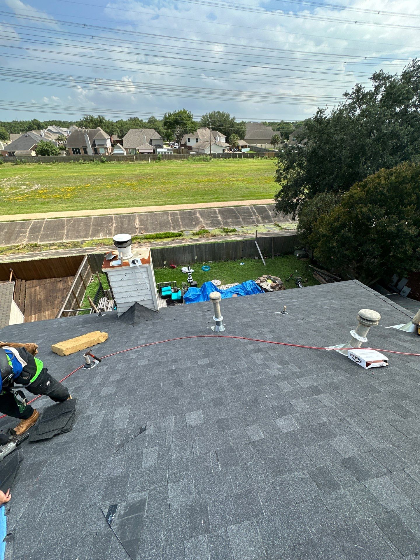 Project in Deer Park by Motion Roofing