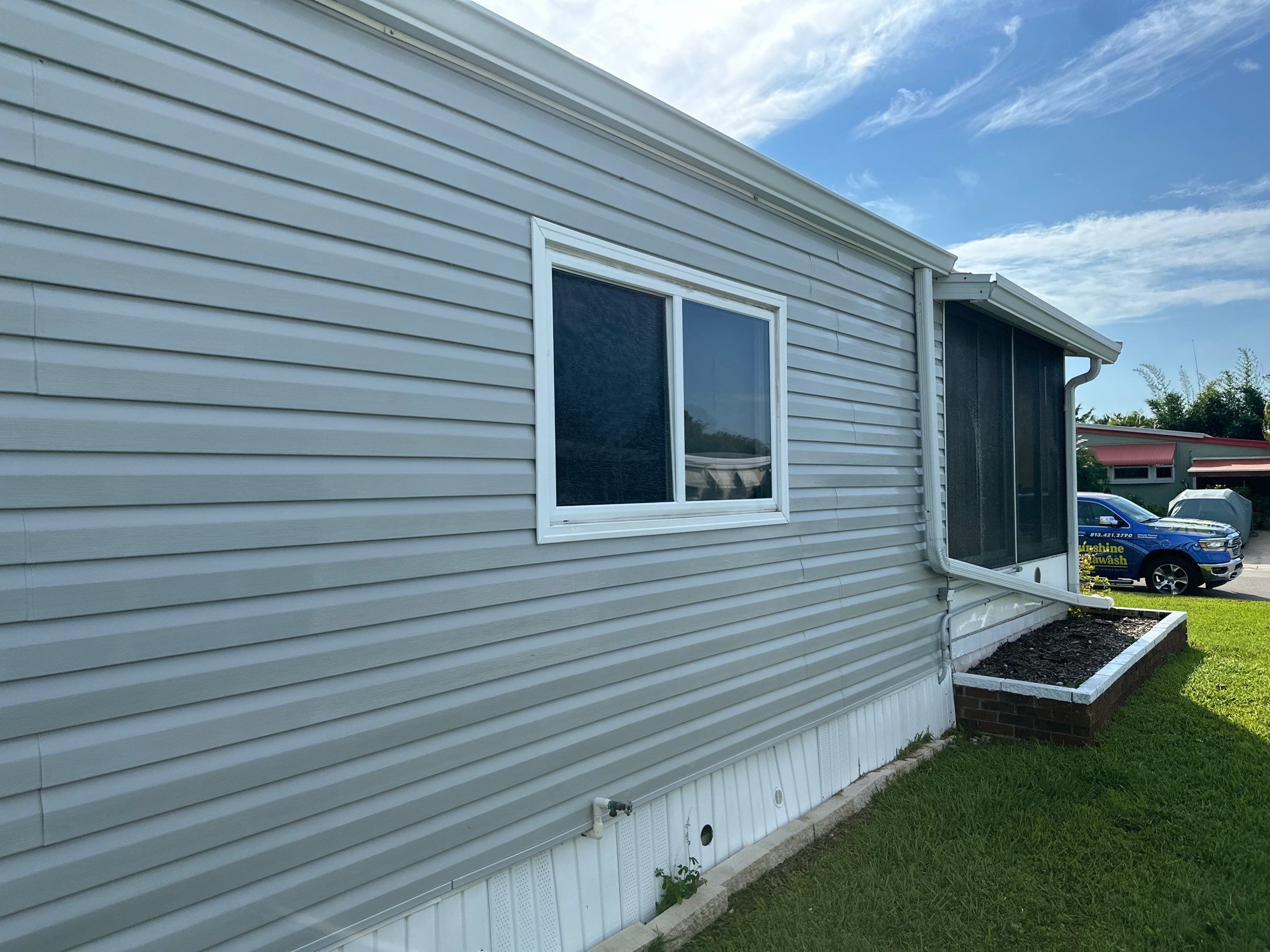 🏡 Mobile Home Soft Wash – Colony Cove, Ellenton, FL by Sunshine AquaWash