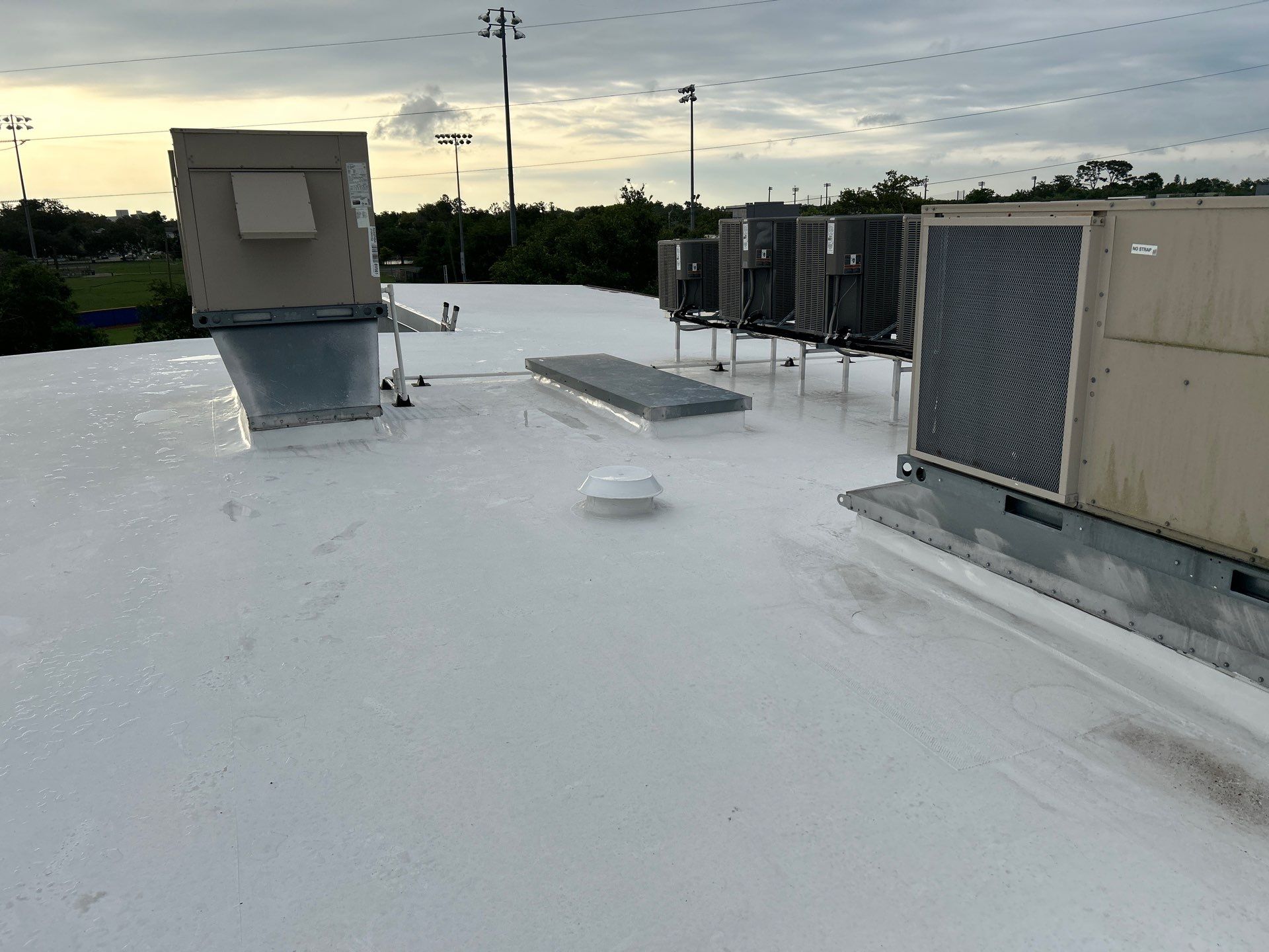 Kiddie Academy - Roof Coating by Fiddlers Roofing