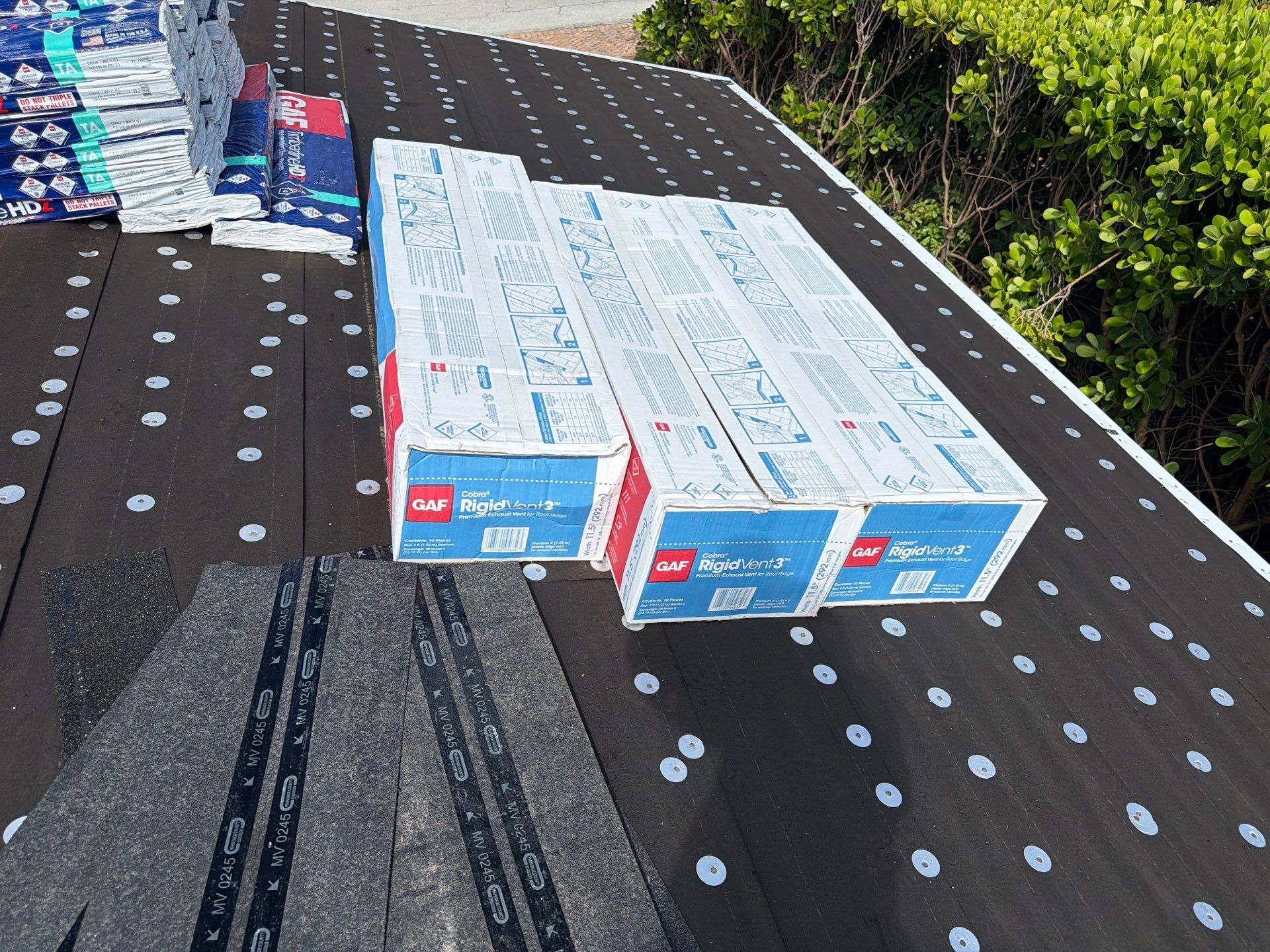 Residential Roofing Installation using GAF by BLUES BROTHERS ROOFING