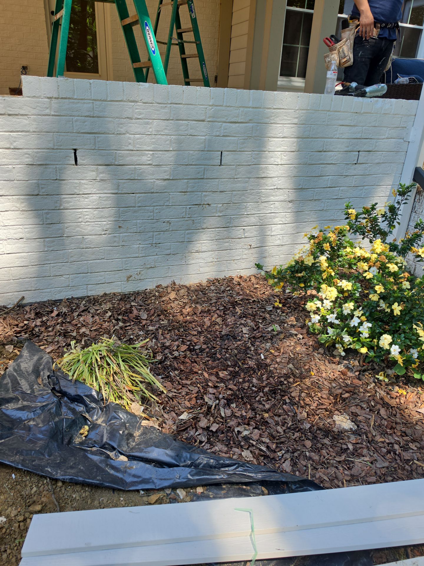 Job site clean up in Charlotte by Badger Hauling