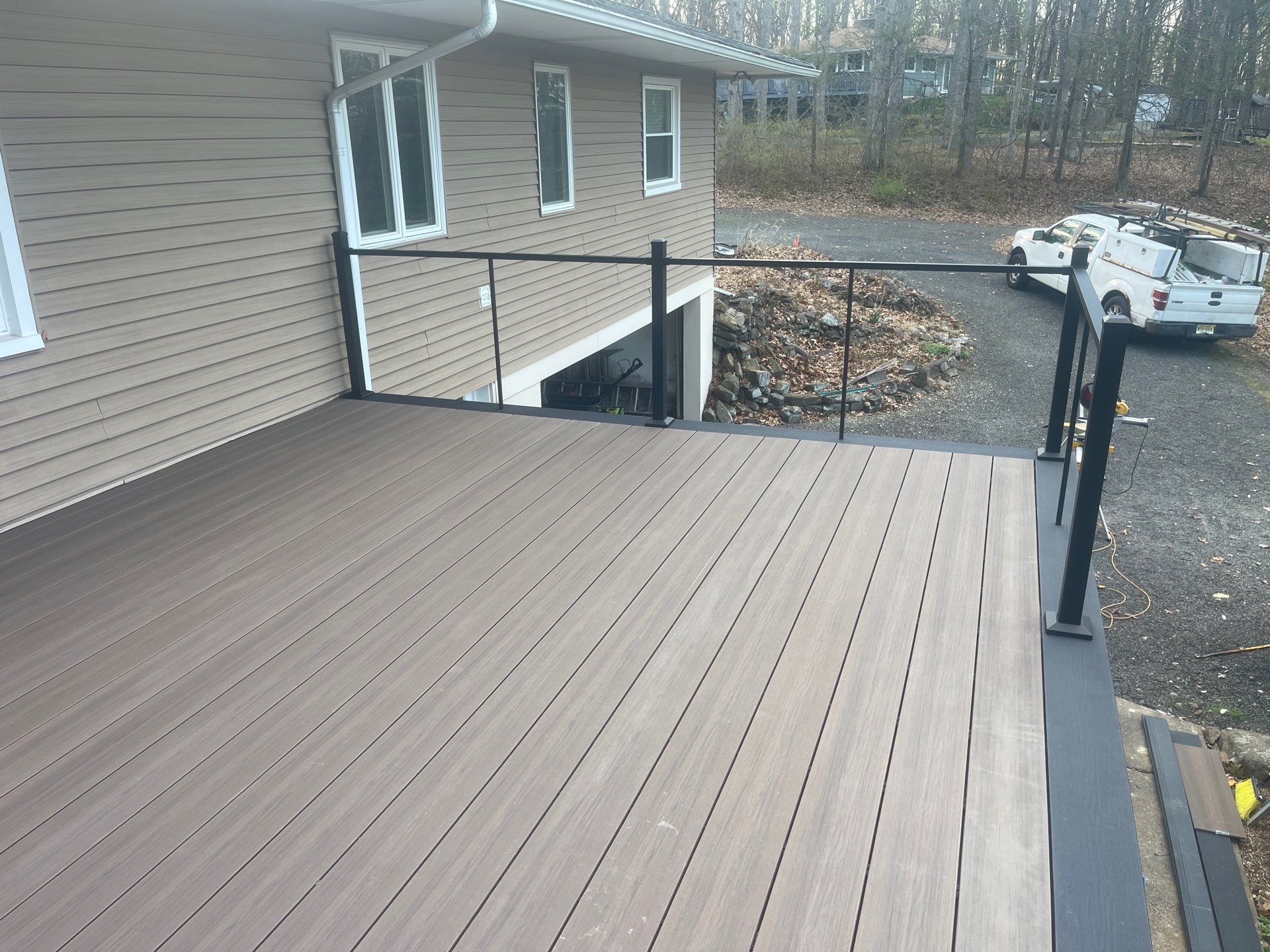 New Deck in Hopewell Township, New Jersey by deck guardian