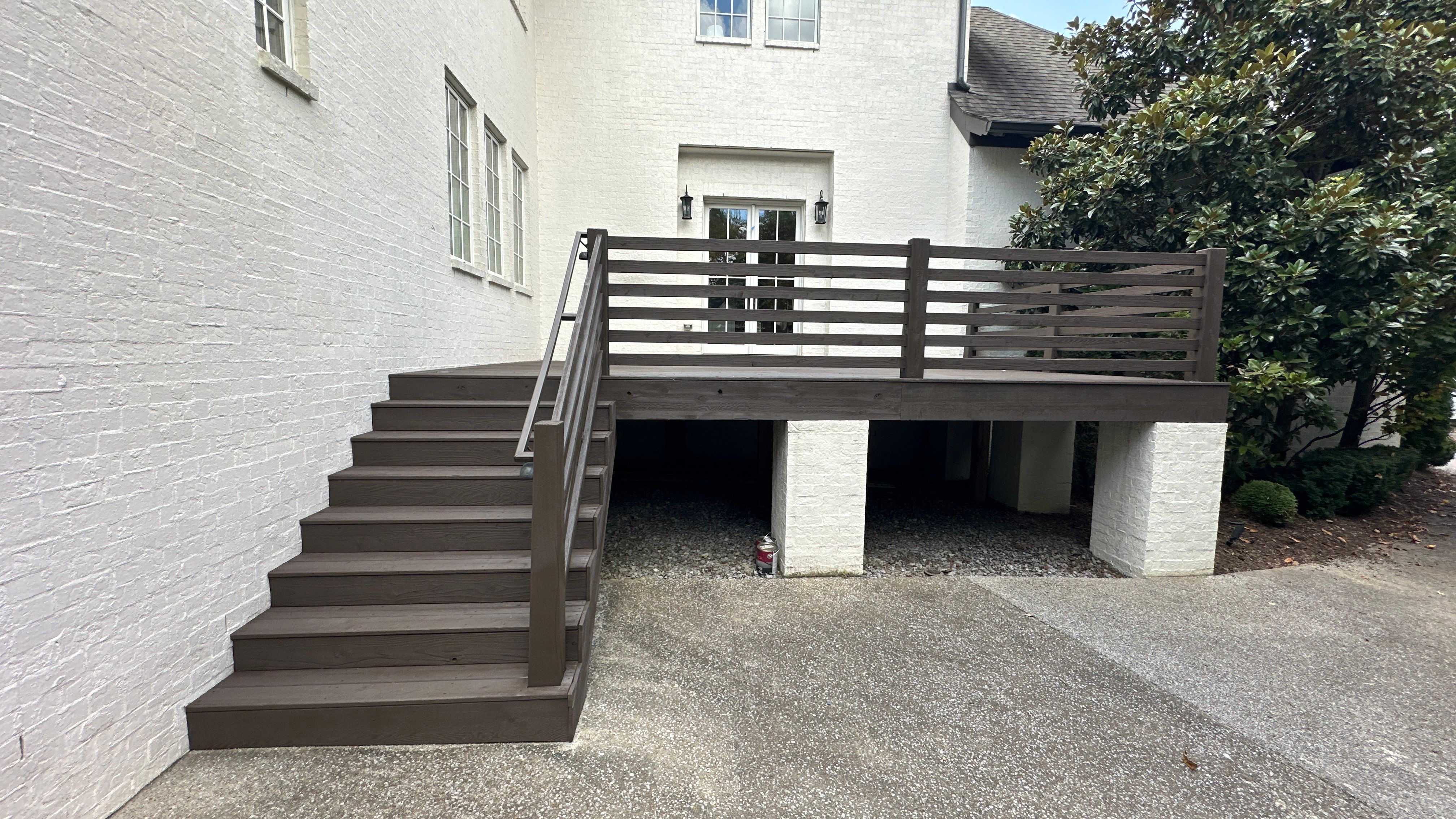Deck Staining in Nashville by Music City Improvements