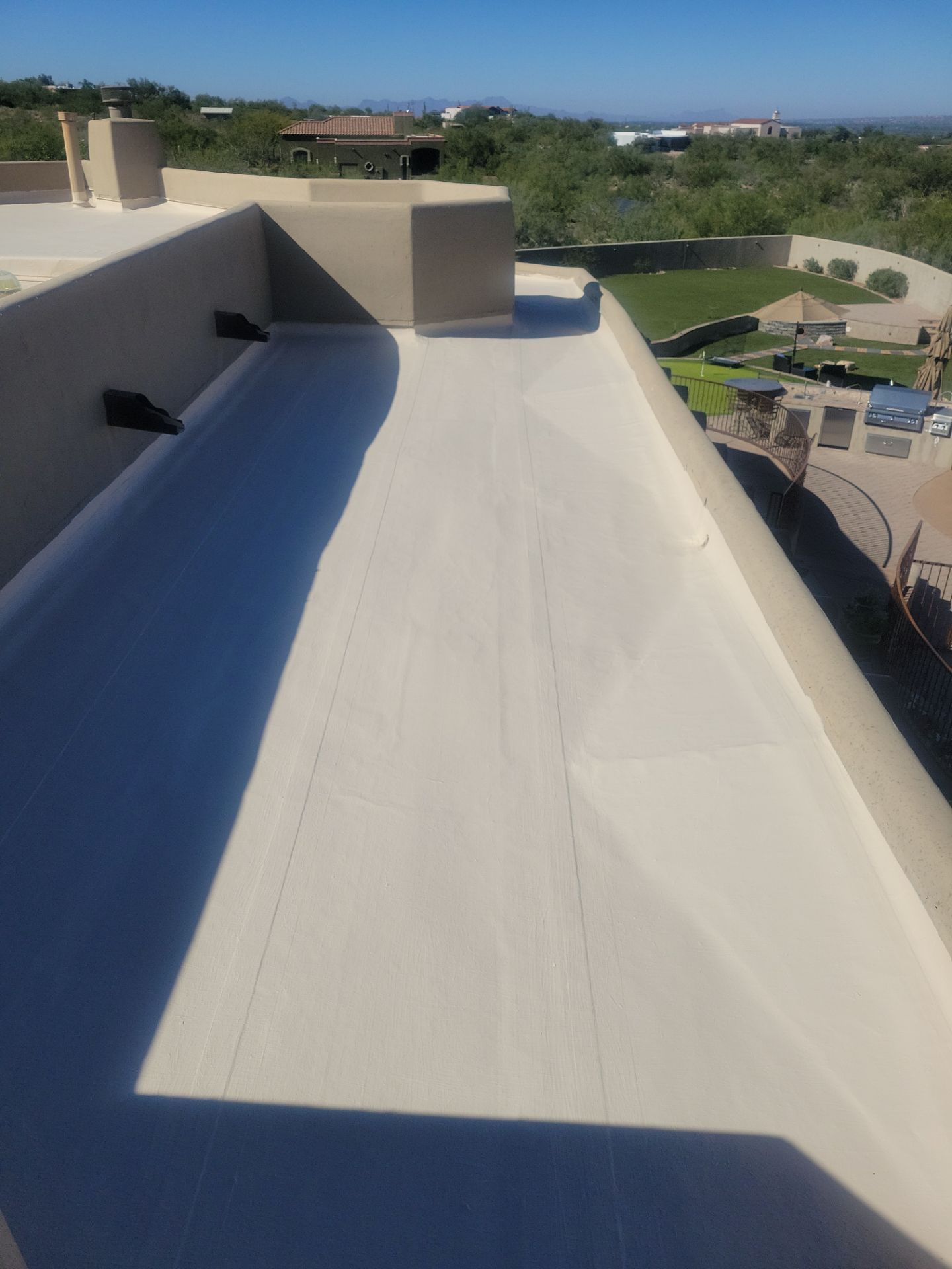 Low- Slope Re-Roof: Tucson Eastside by West Coast Roofing AZ