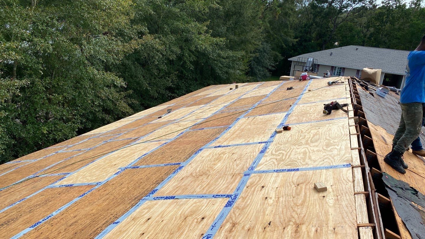 Residential Roofing Installation using Roof Replacement by American Roofing & Construction LLC