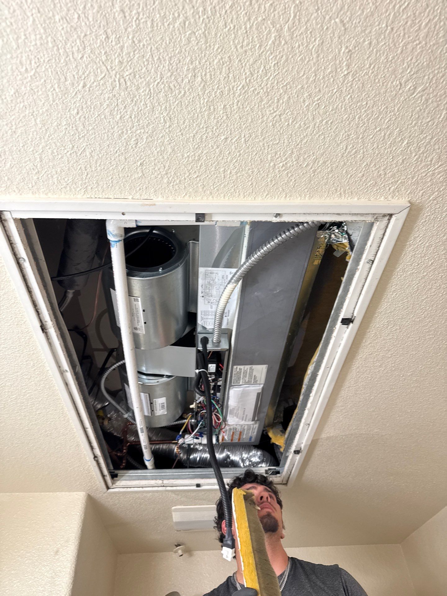 Carrier Heat Pump and Air Handler Installation in Santa Rosa by Green Core Heating & Air