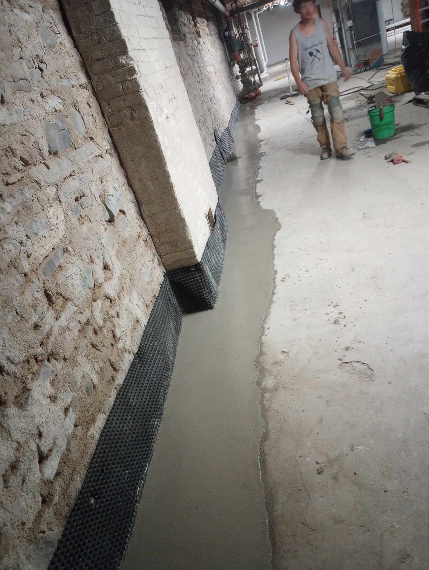 Large Commercial Waterproofing in the Heart of NE Minneapolis by Waterproofing Northeast