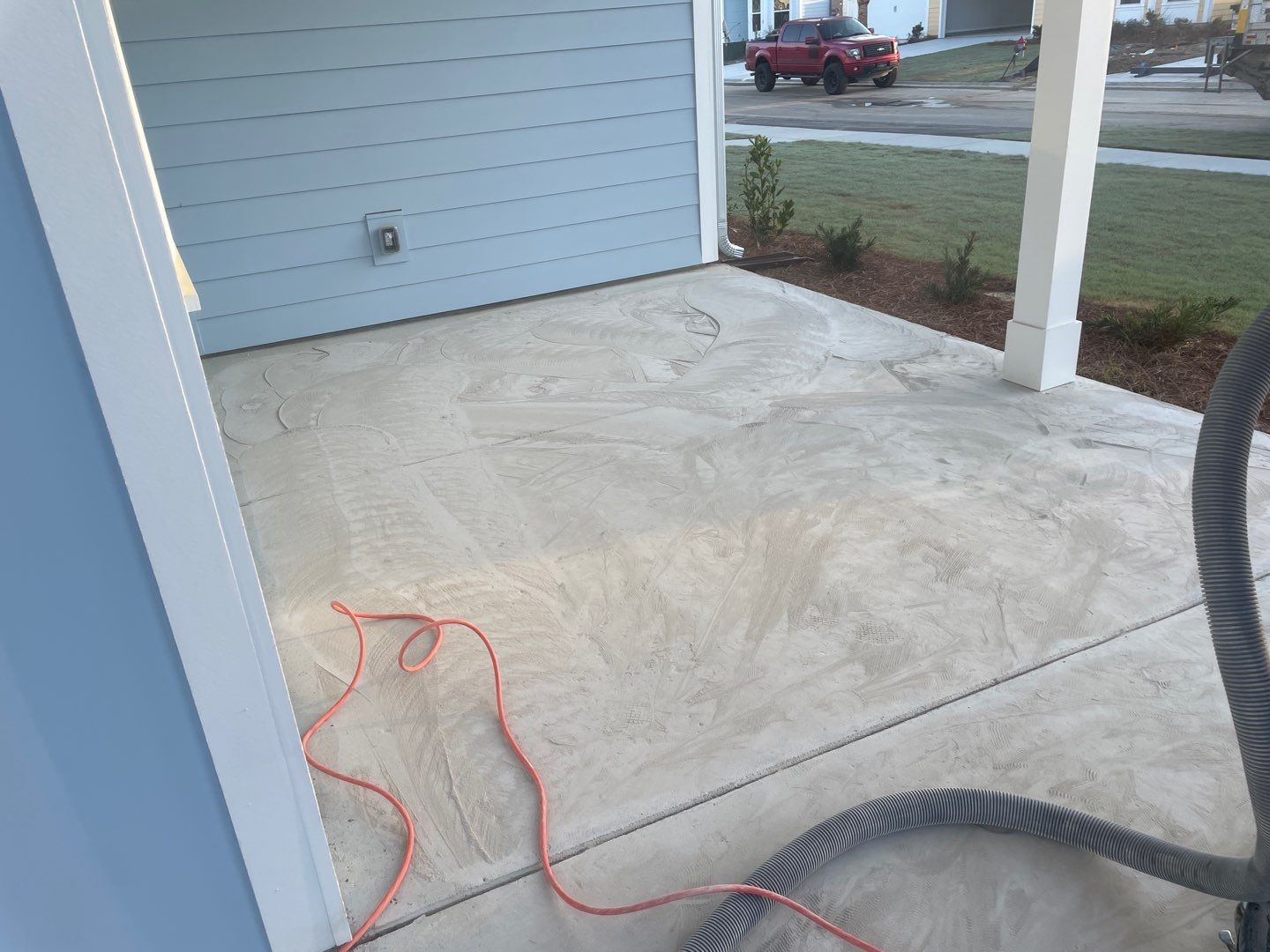 Front Patio Install by Innovative Concrete Coatings 