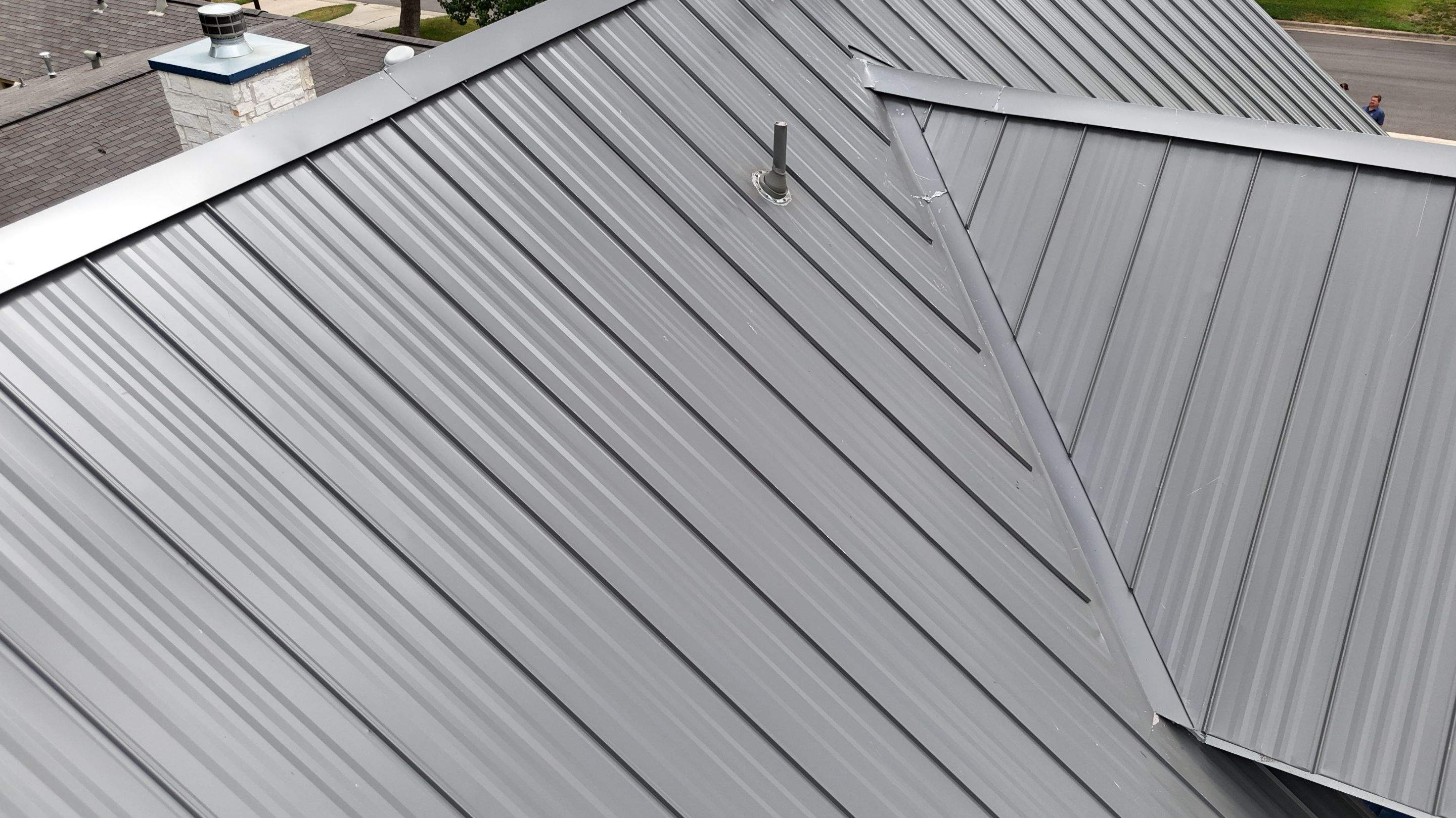 Charcoal Grey - L&A Metals LLC Type FF100, Hidden fastener/Standing Seam by RoofsOnly.com