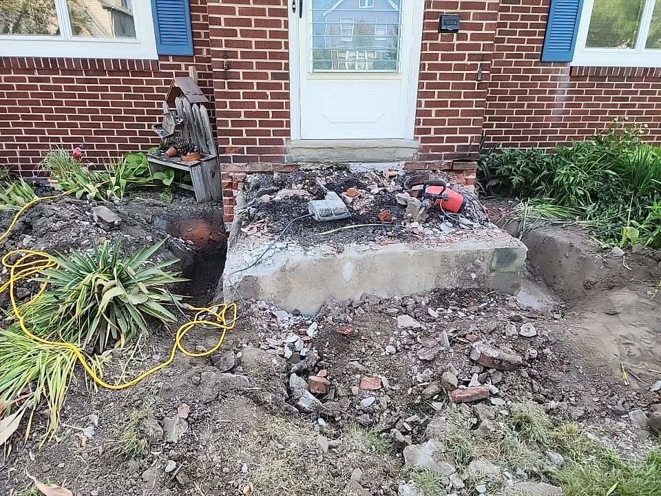 Concrete and Porch by Ivy Lea Construction