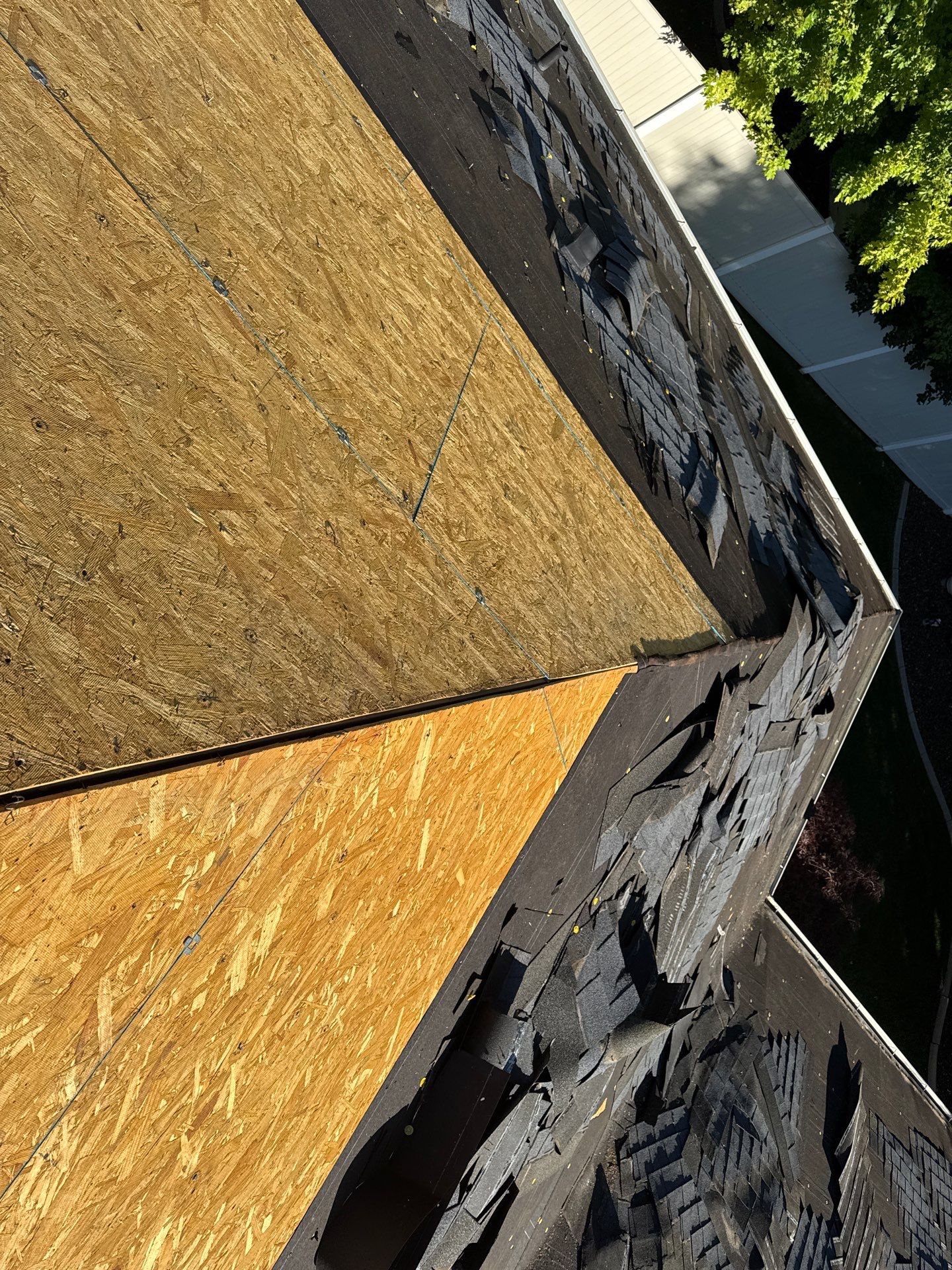Complete Residential Roof Replacement Featuring Gray Architectural Shingles in Meridian by Olive Roofing