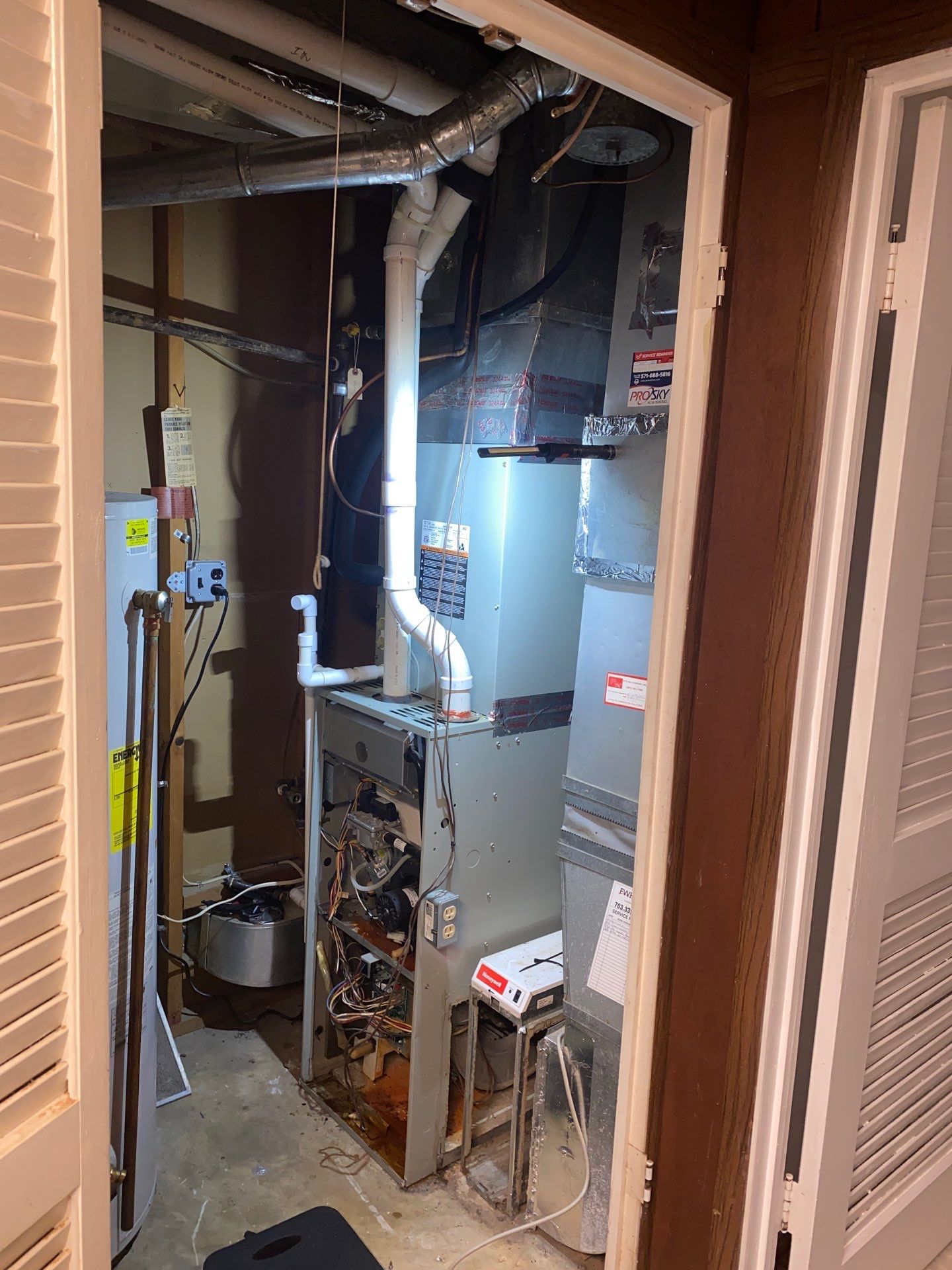 Furnace Installation using Trane by Pro Sky Services