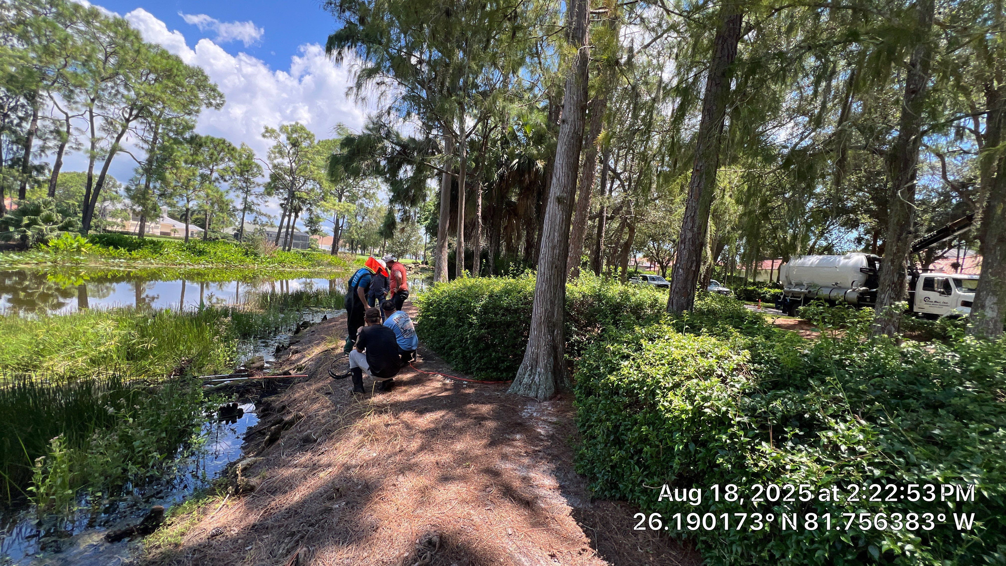 Naples Community Drainage Problems by APS Power & Water