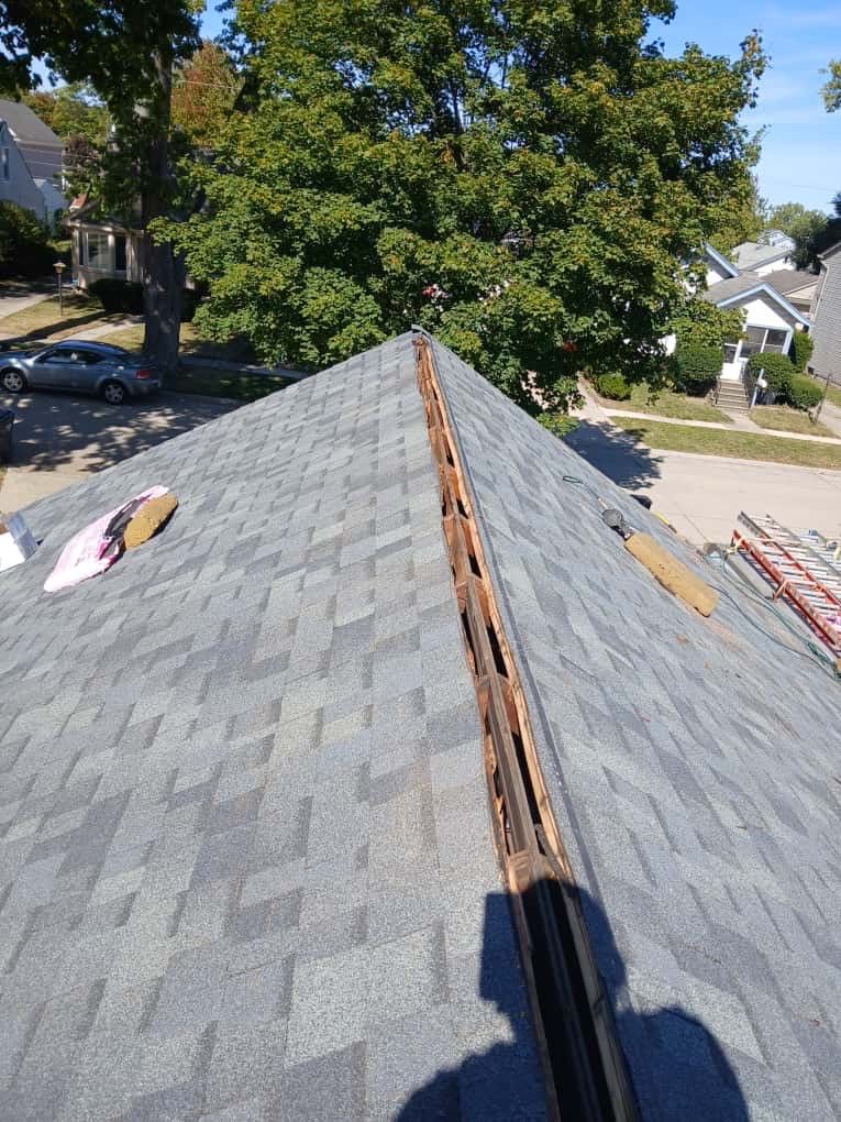 Roof Replacement using Owens Corning Estate Gray by 180 Contractors