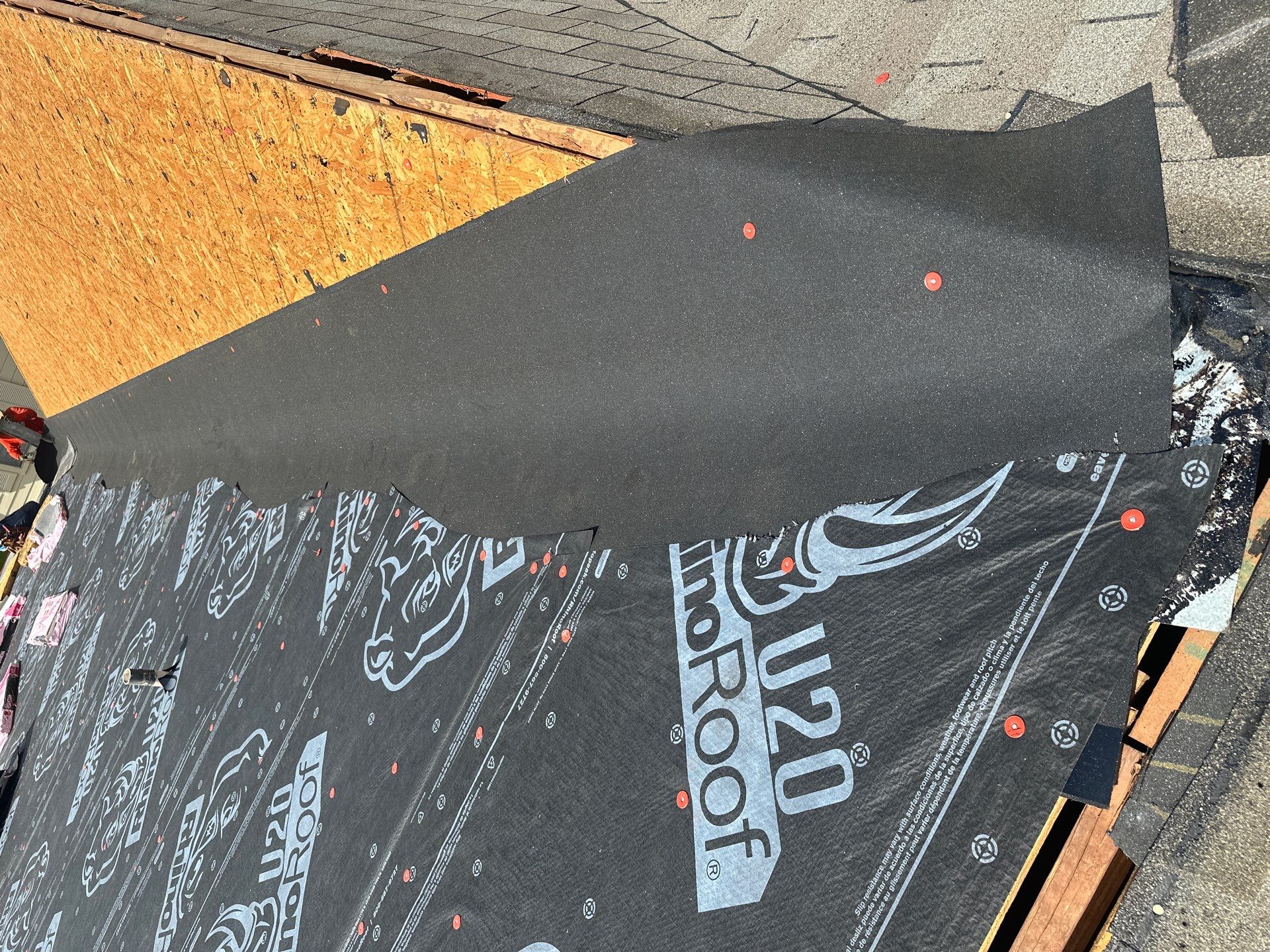 Residential Roofing Installation using Owen's Corning Duration (Lifetime) Shingles by Roof Repair Company