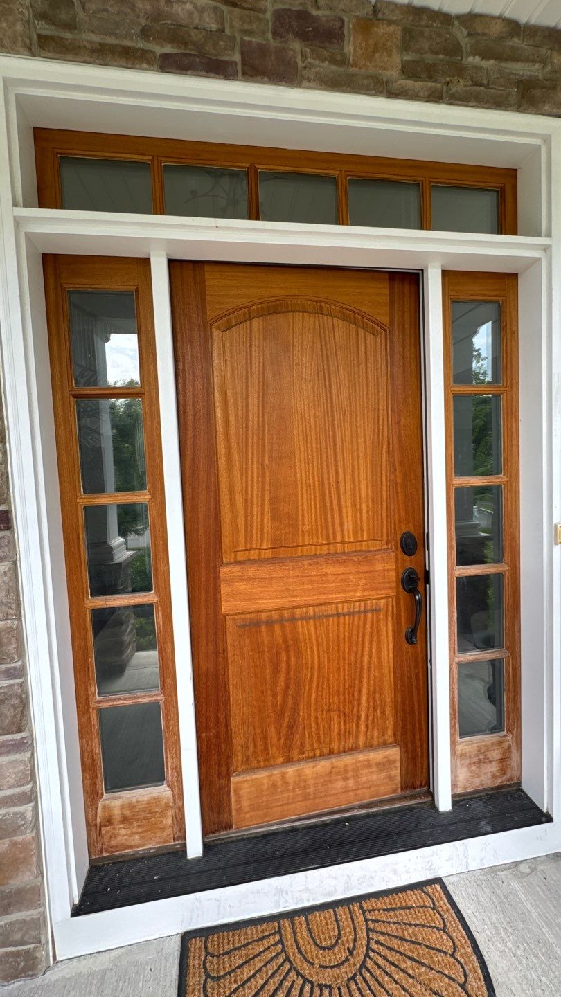 Front Door Refinish by EXCELLENCE | CARTO
