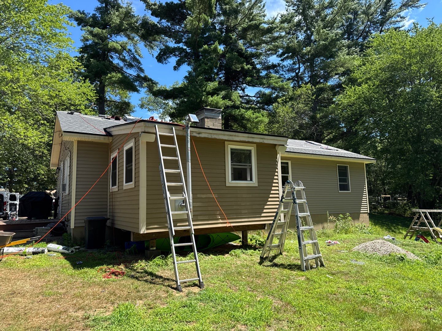 Full Roof Replacement Following Prior Chimney Repair – Repeat Customer Project by Sensible Home Solutions
