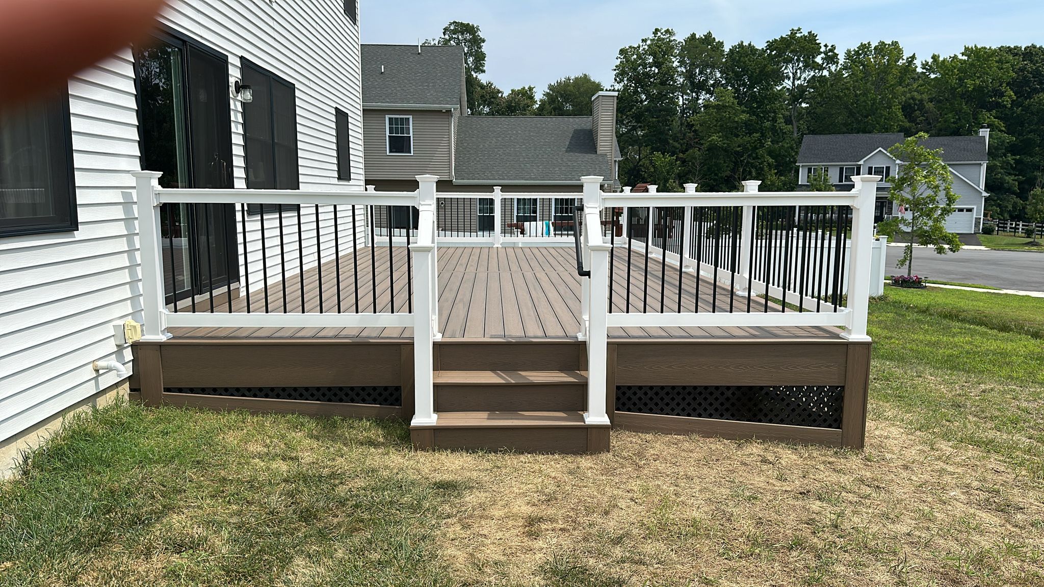 new deck in wall nj by deck guardian