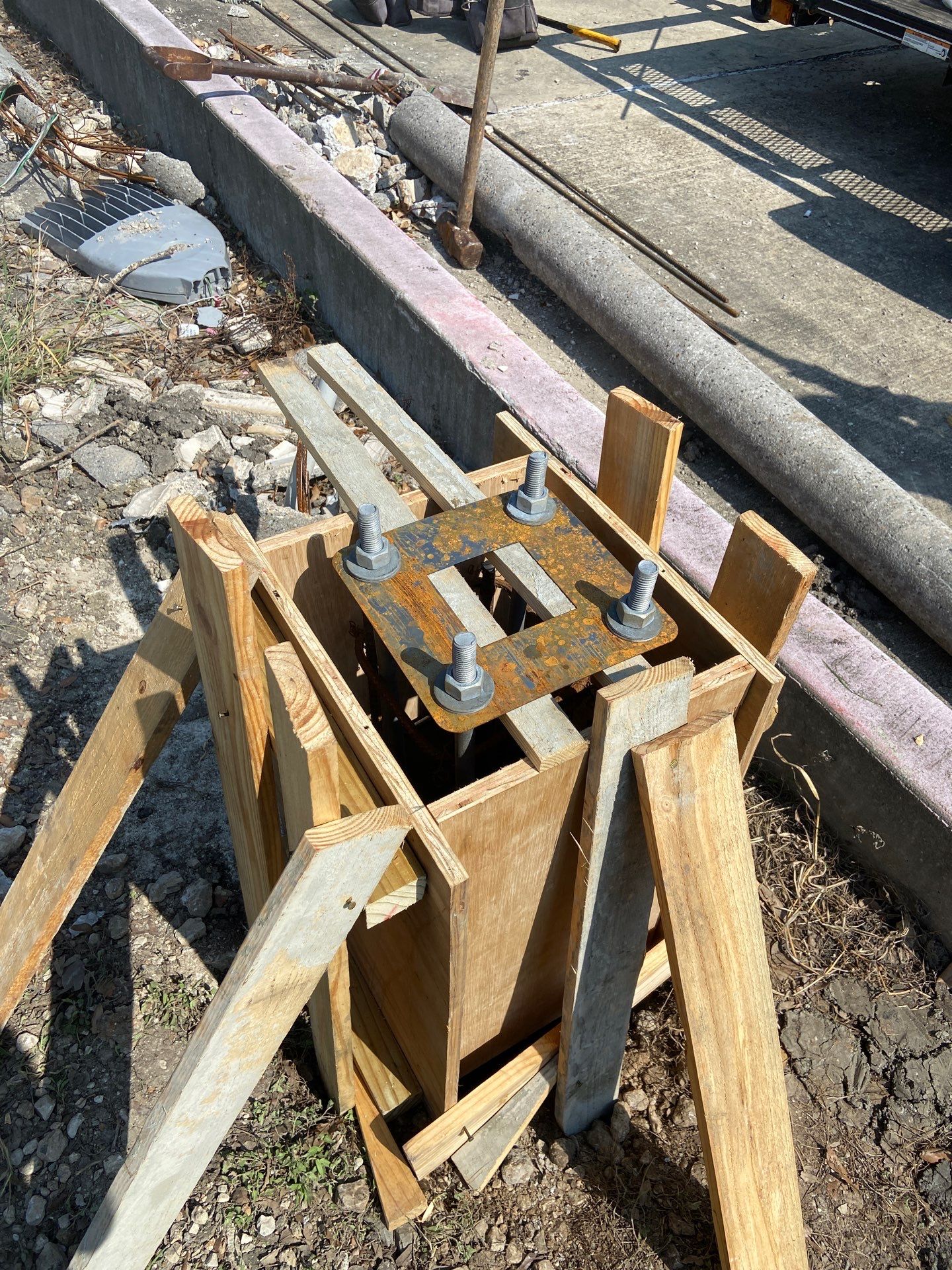 Rebecca Macias — Commercial Concrete Repair & Light Pole Restoration by Texas Urban Elements
