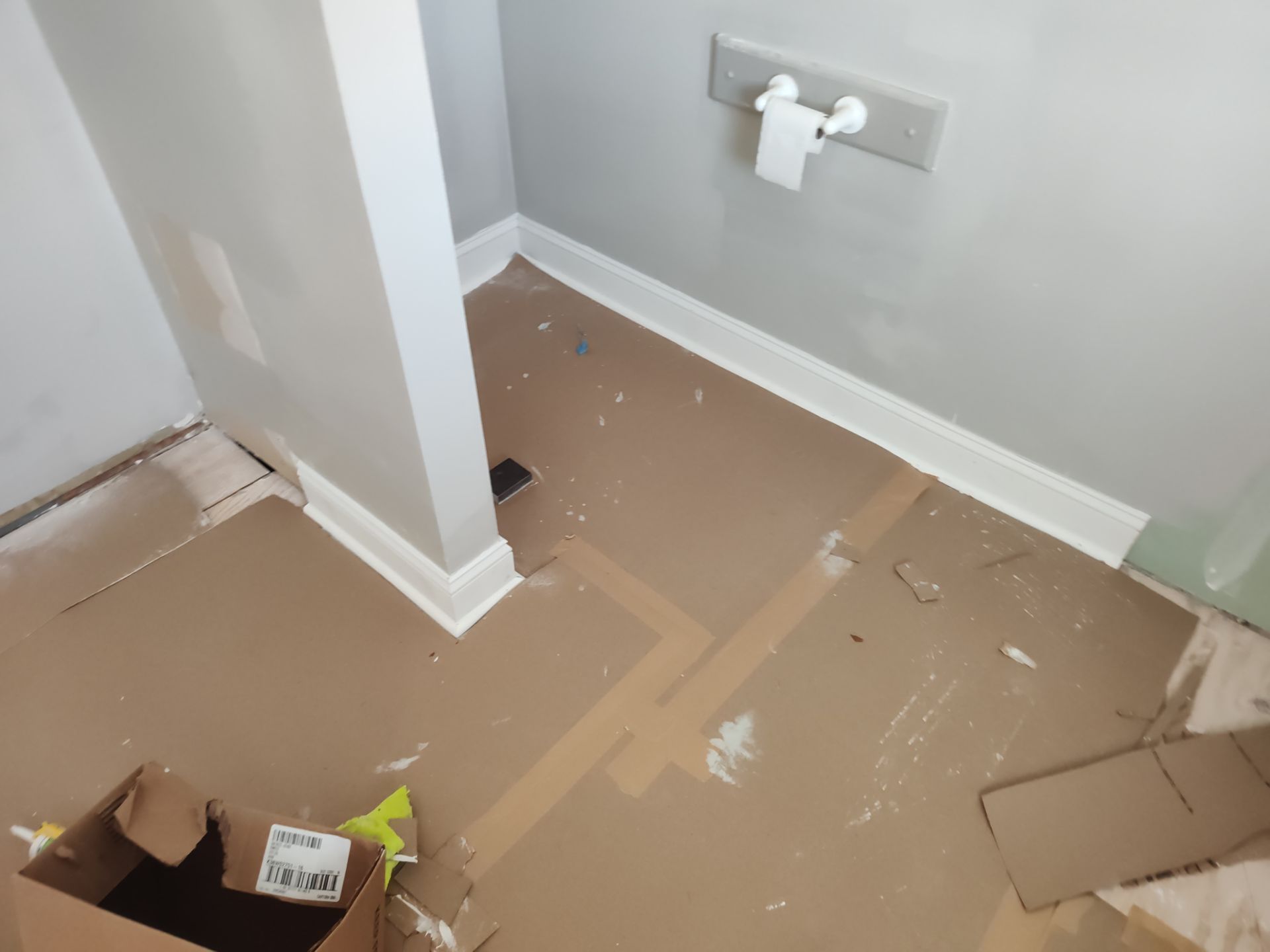 Bathroom repair and remodel by Cornerstone Home Builders, LLC