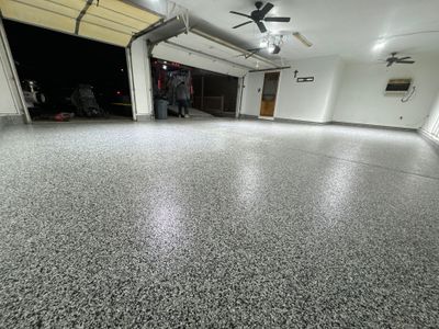 Domino Flake Garage Floor 