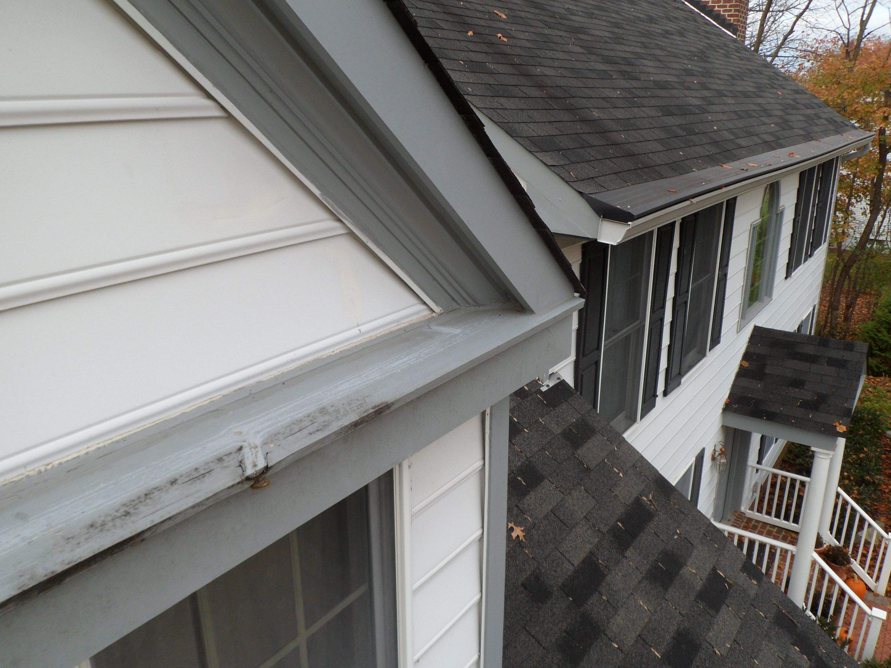 Residential Roofing Installation using Charcoal Black by Alpha Design Services