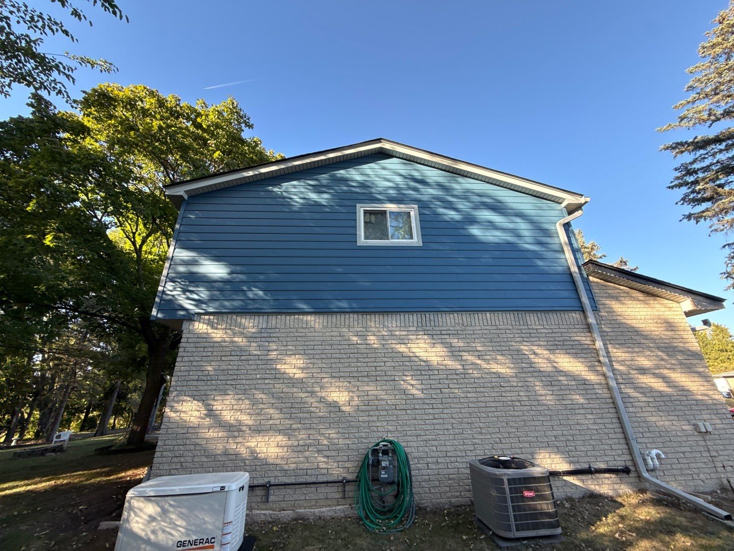 Siding Replacement using Ascend Laguna Blue by 180 Contractors
