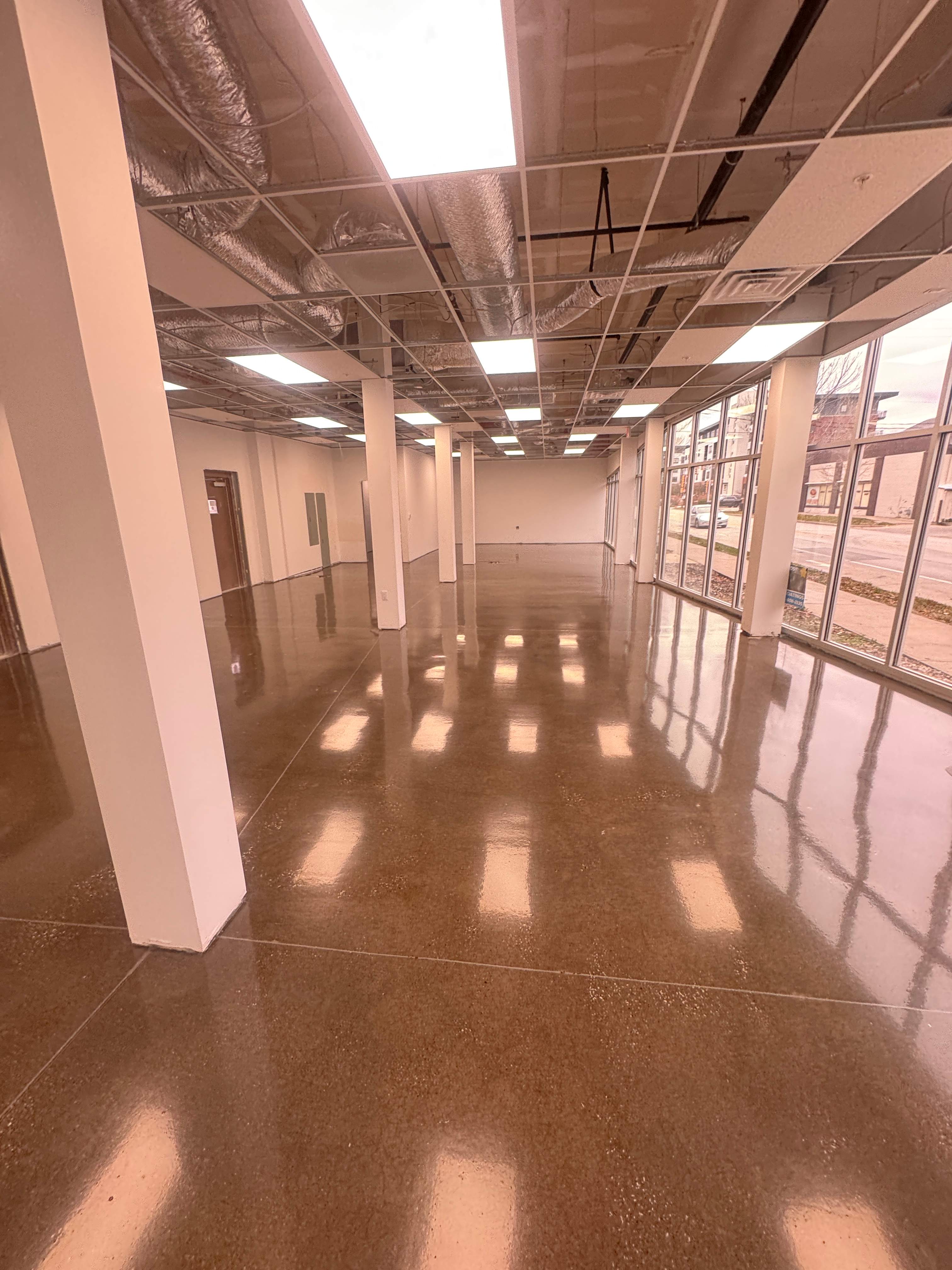 Grind & Seal Gloss Shop Floor Champaign by Loud Bros