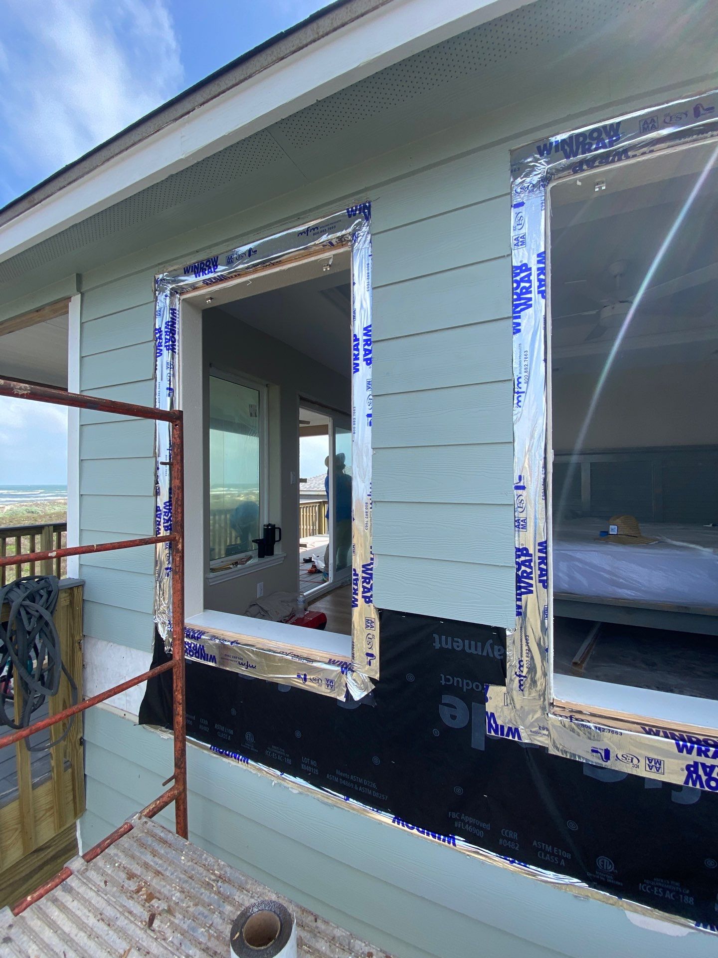Port A Beachfront Multilevel Deck by Bayfront Roofing and Construction