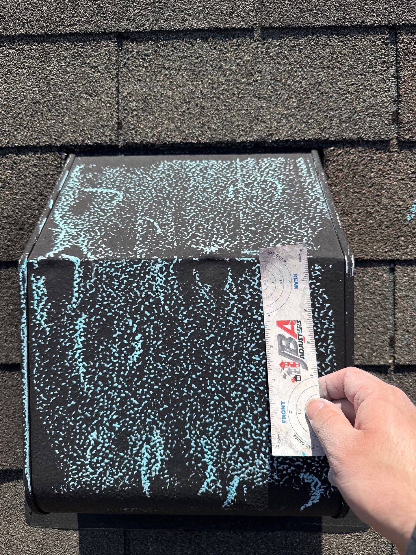 Roof replacement by hail damage by Just Brilliant Restoration JBR