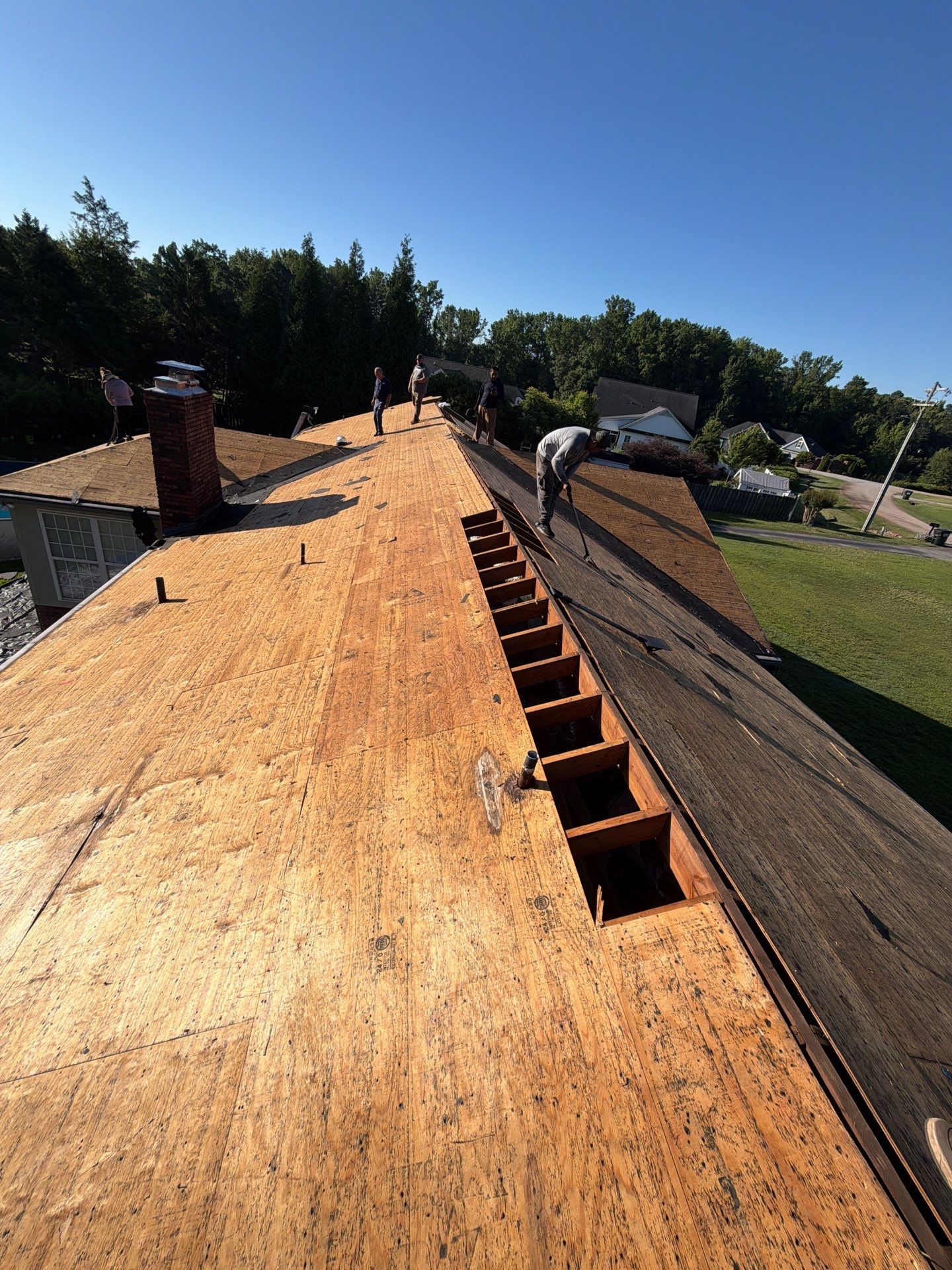 29-Gauge Metal Roof Installation in Piedmont, SC | Gallery Blue Tuff Rib Steel Roofing by Roofers LLC