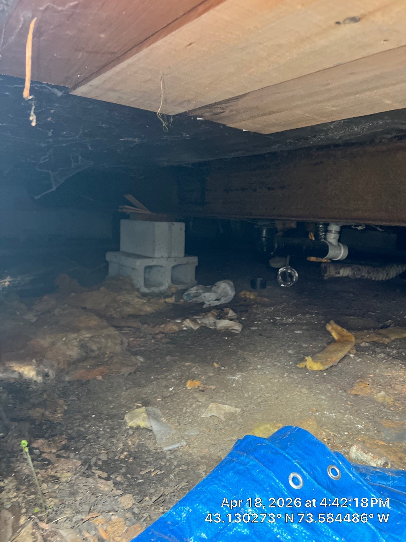 New Furnace and Mobile Home Belly Insulation Project in Greenwich by Saffron Elite Home Performance & Building Science