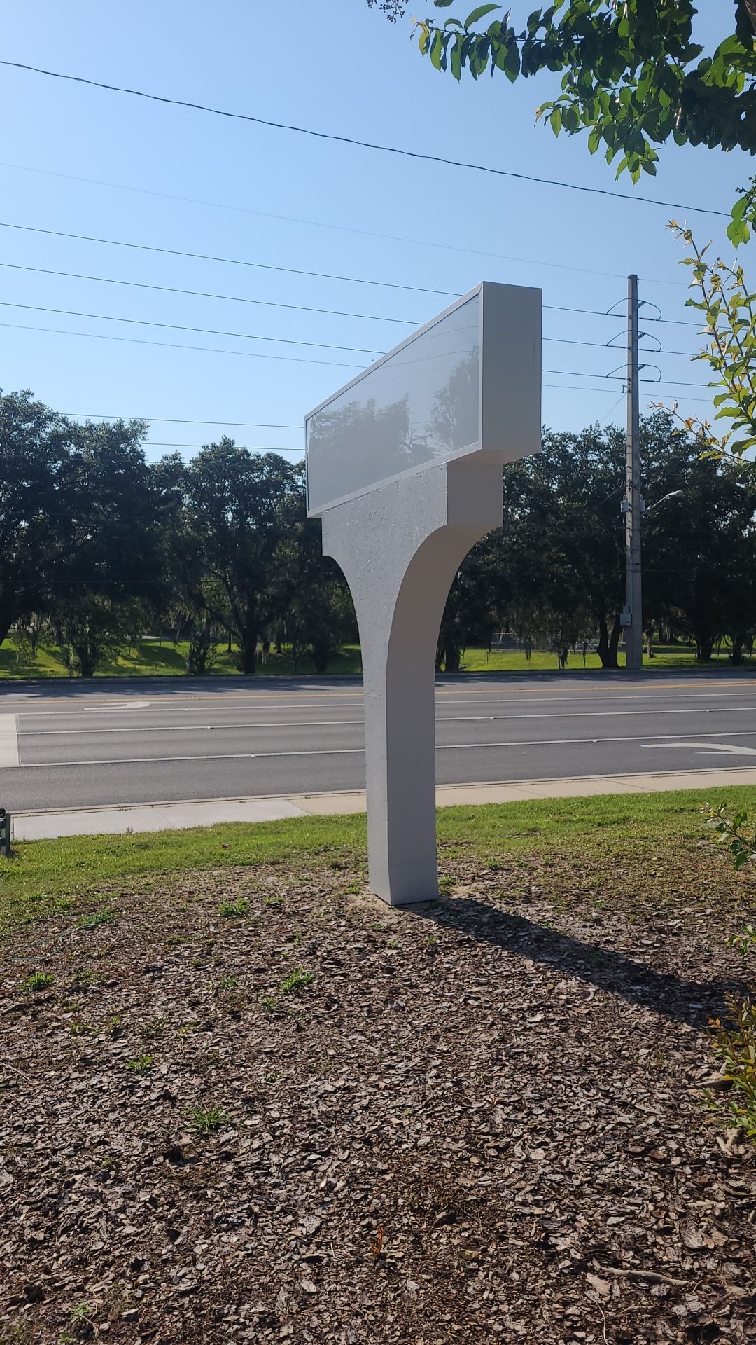 Acrylic lettering for Gulf Atlantic Bank by SignCrafters