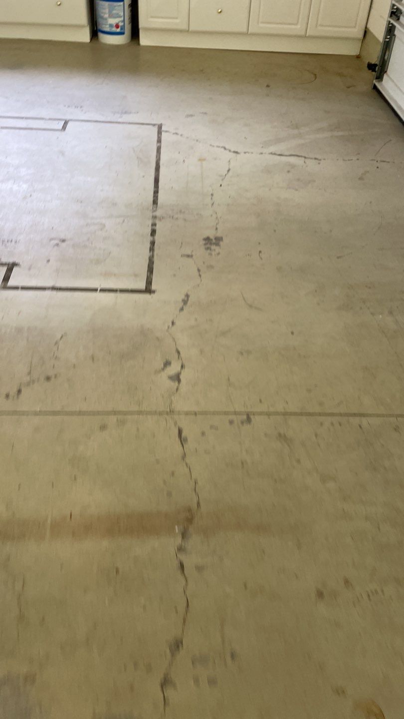 Garage Transformation using Driftwood Colorway by Croc Coatings, LLC