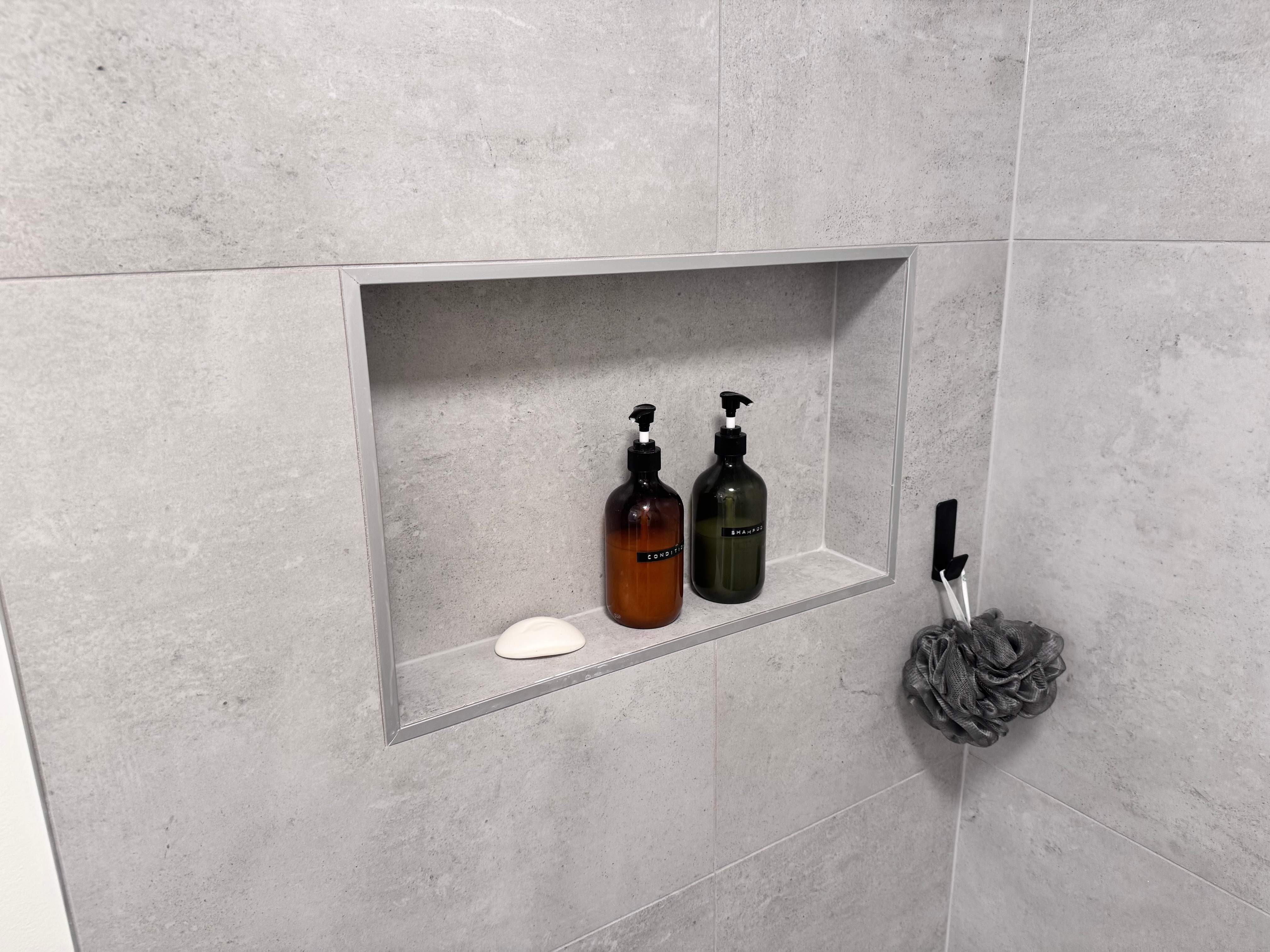 Jack and Jill bathroom renovation by Prudencio