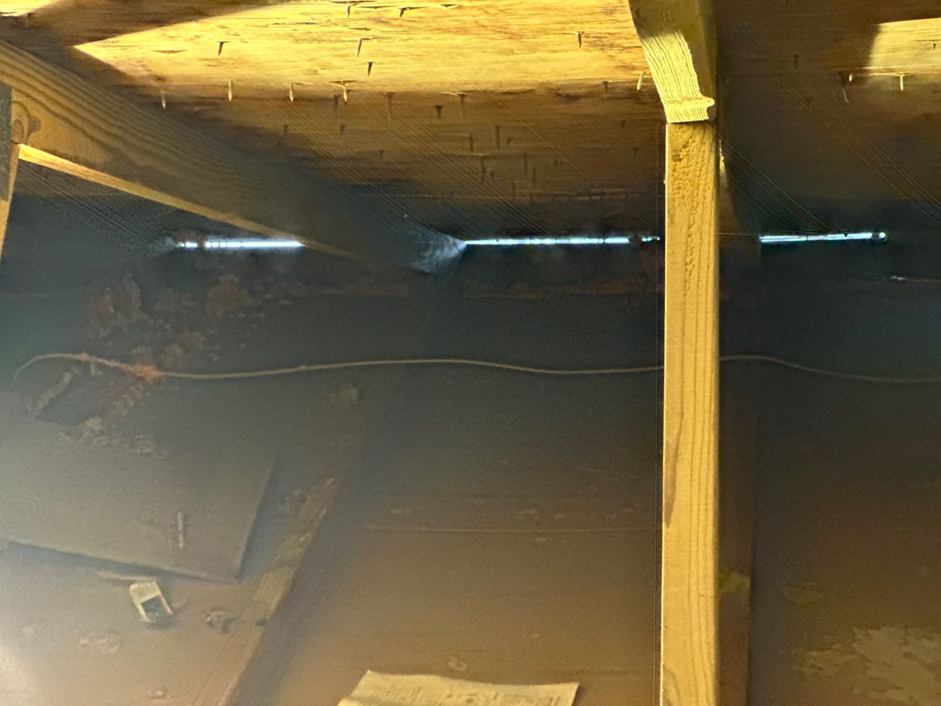 Air Sealed and Insulated Attic using TruSoft Cellulose insulation by Home Environment Solutions
