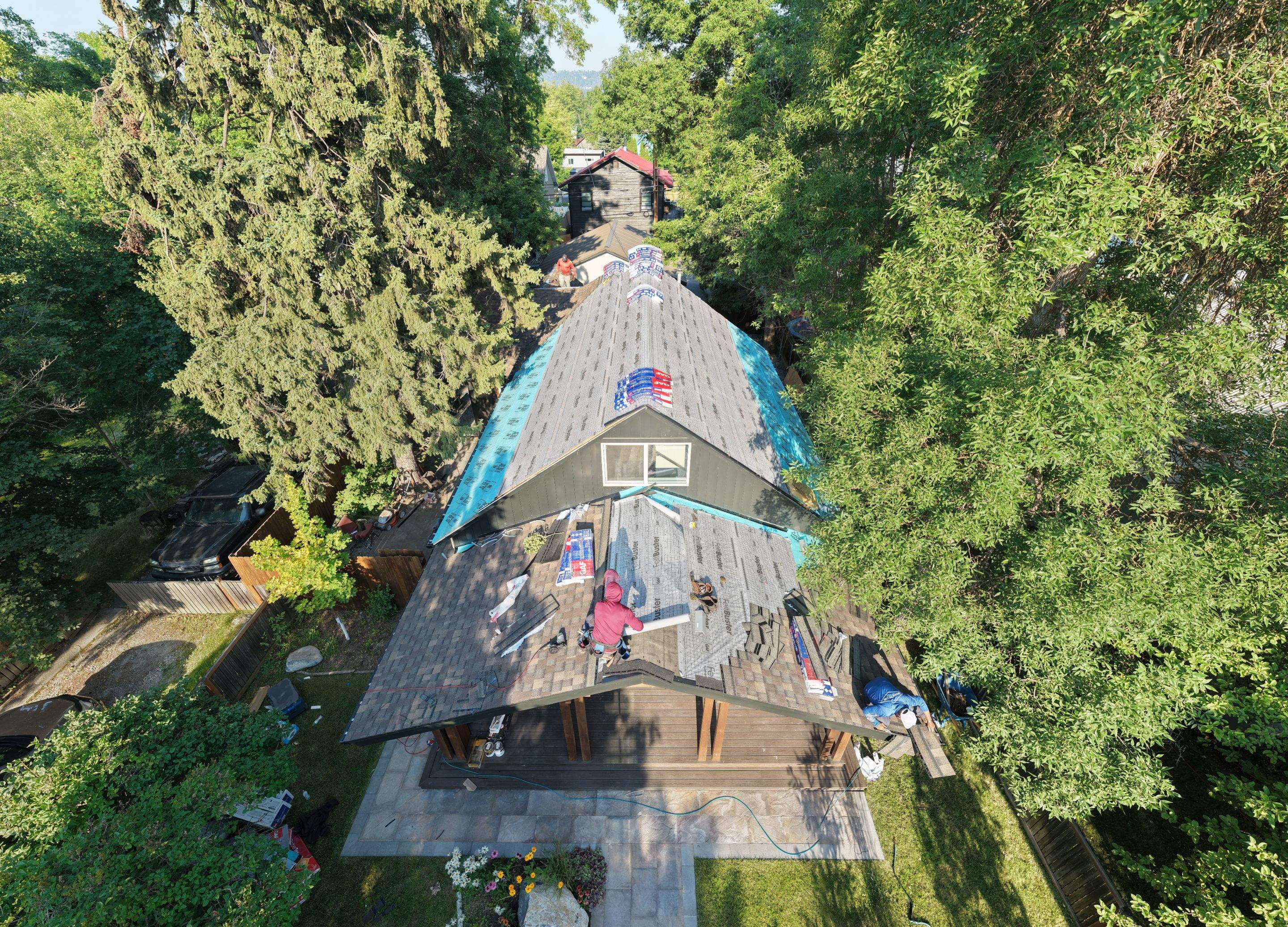 Roof Replacement - GAF Timberline HDZ - Chestnut Valley  by Montana Roofing Solutions