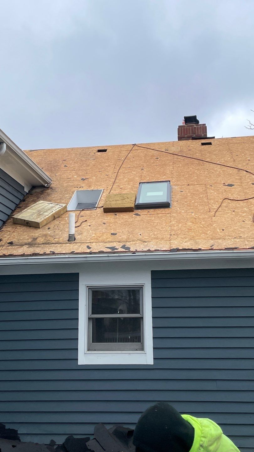 Residential Roofing Installation using GAF Timberline HDZ Williamsburg Slate  by Nitro Roofing and Construction