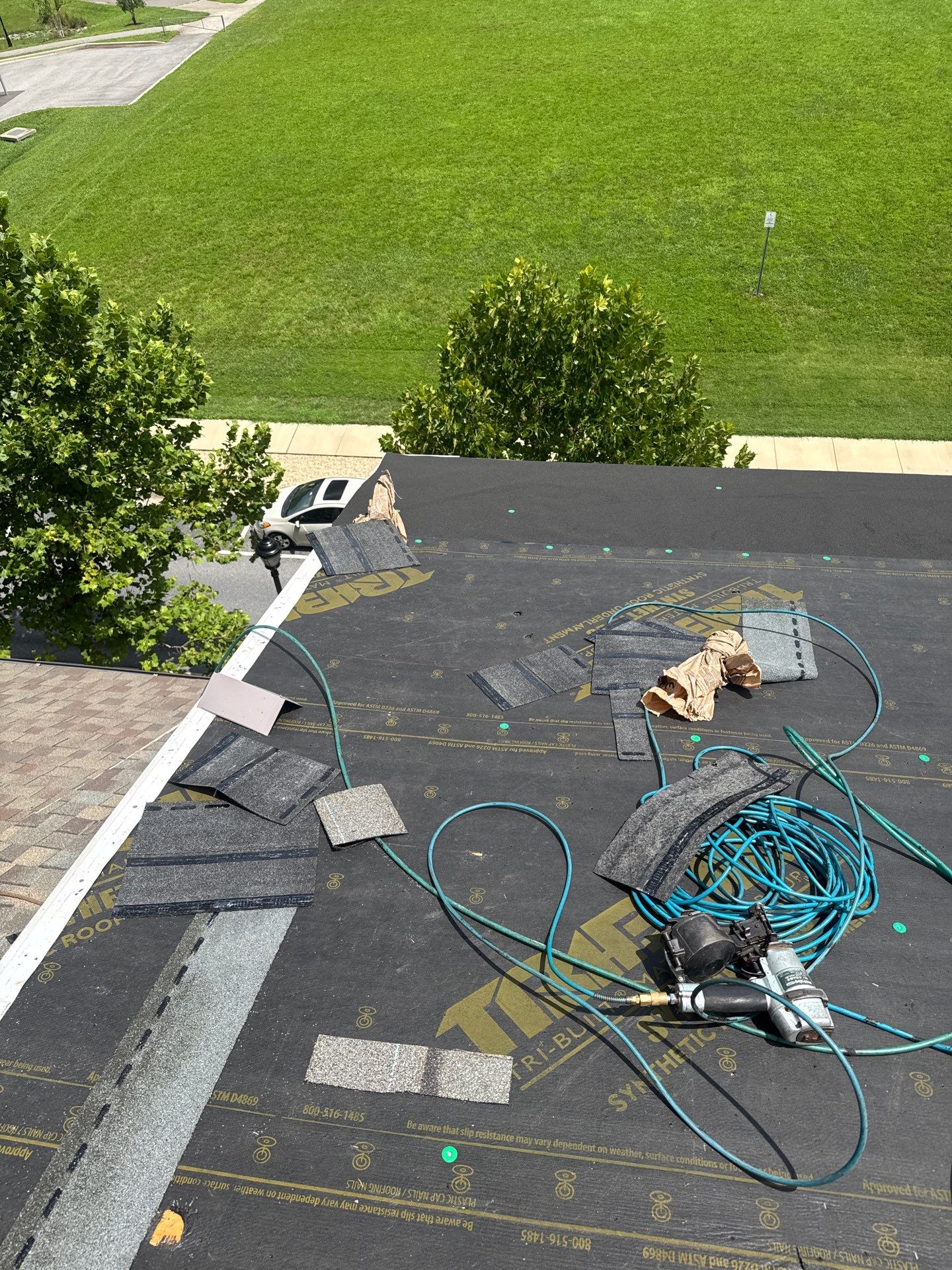 New Shingle Roof Installation  by Alpha Design Services