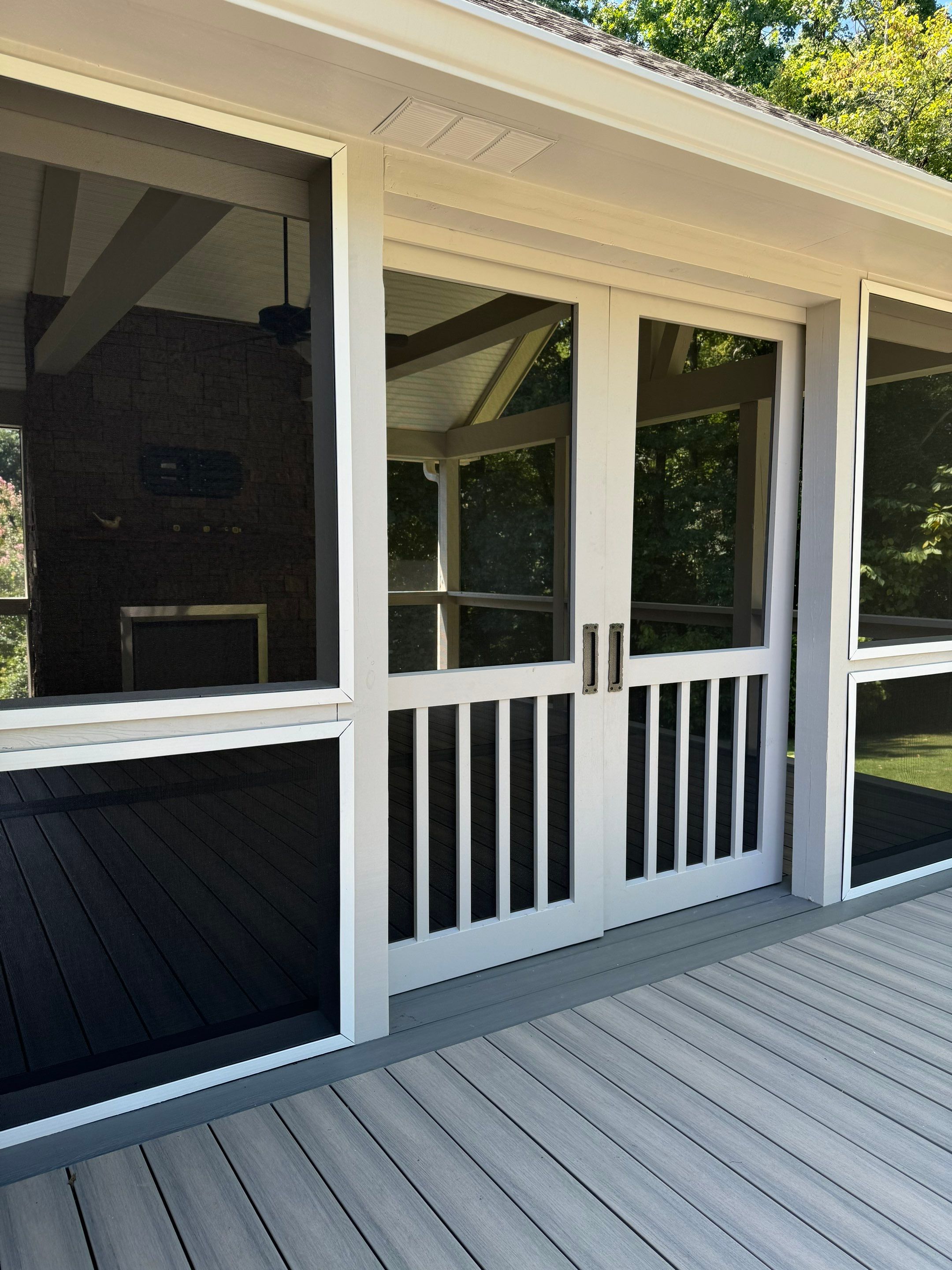 Burntleaf - Screen Porch by Pillar and Pine