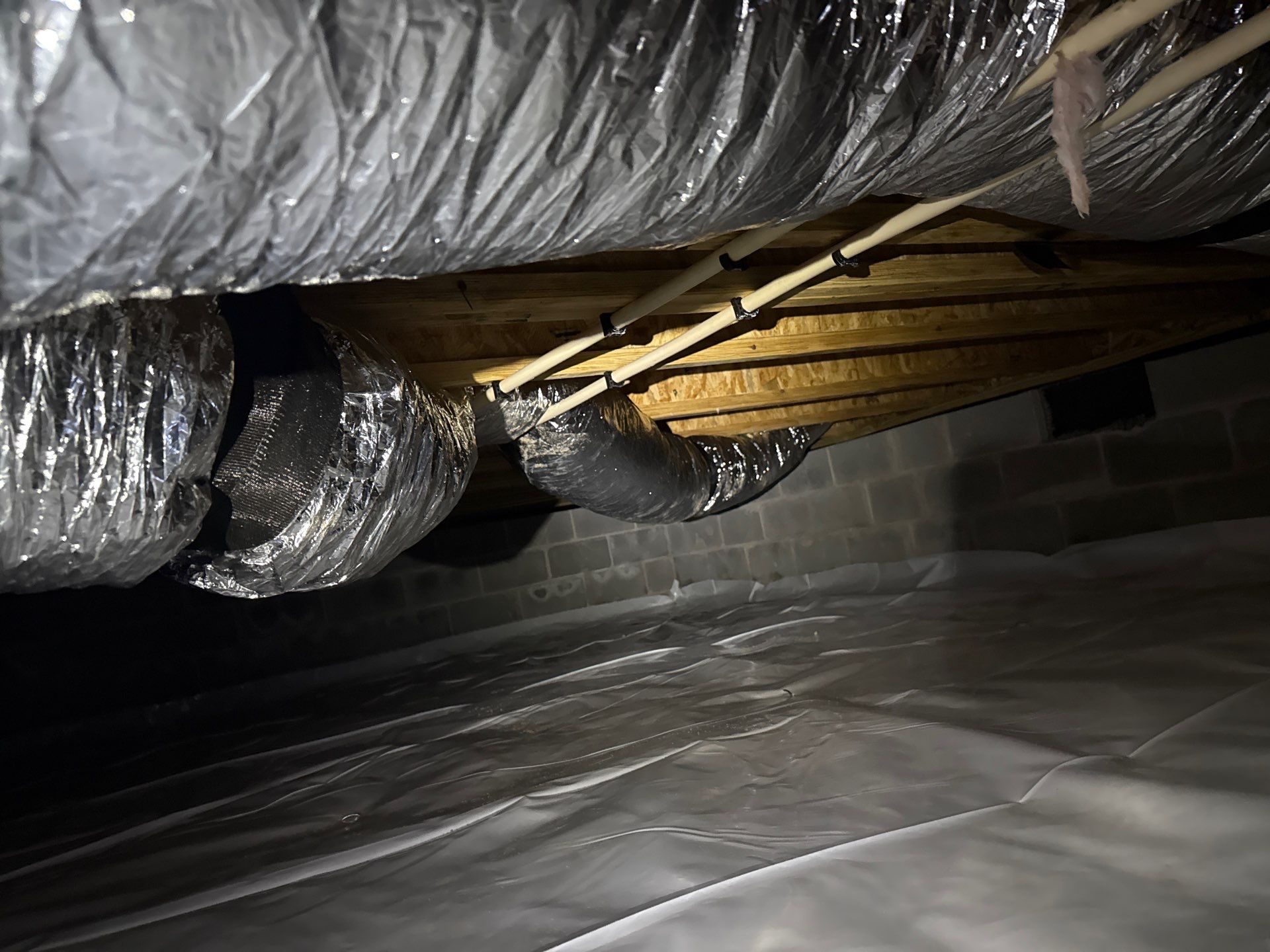 Project in Yorktown by Patriot Crawl Space Repairs