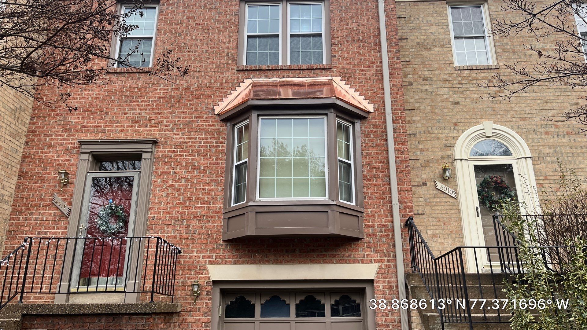 Replaced Copper on Baywindow by RJC General Construction, LLC.