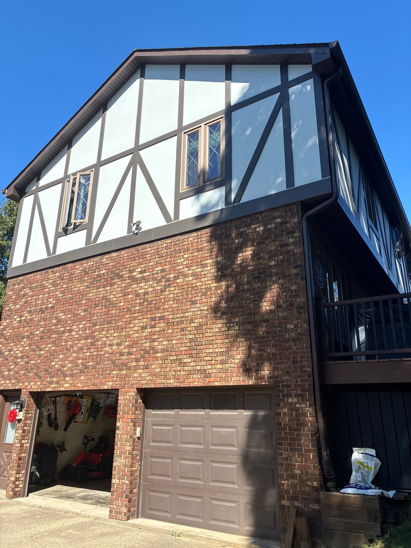 James Hardie Tudor Home Renovation by Ideal Siding Pittsburgh
